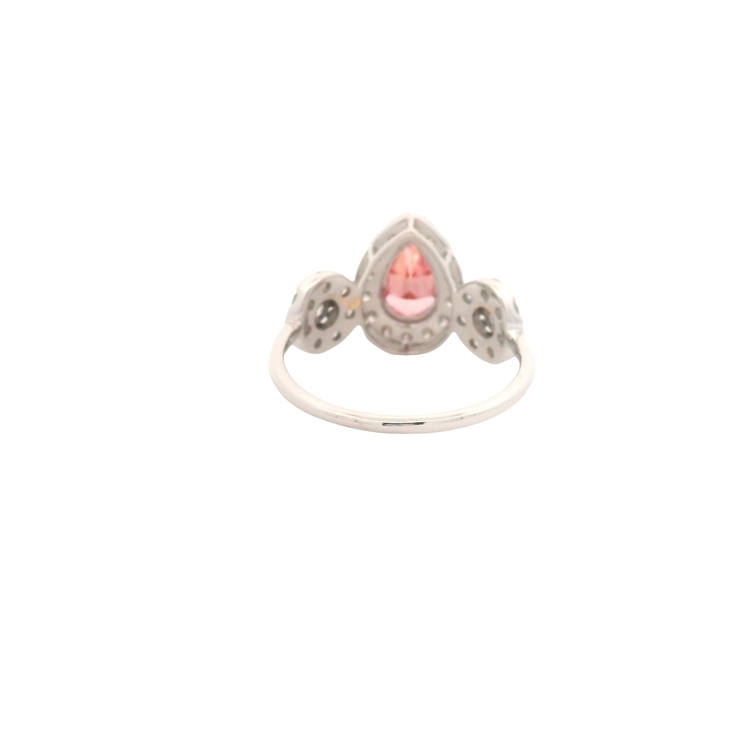 1.83 Carats Pink Lab Grown Diamond 14K Gold Ring