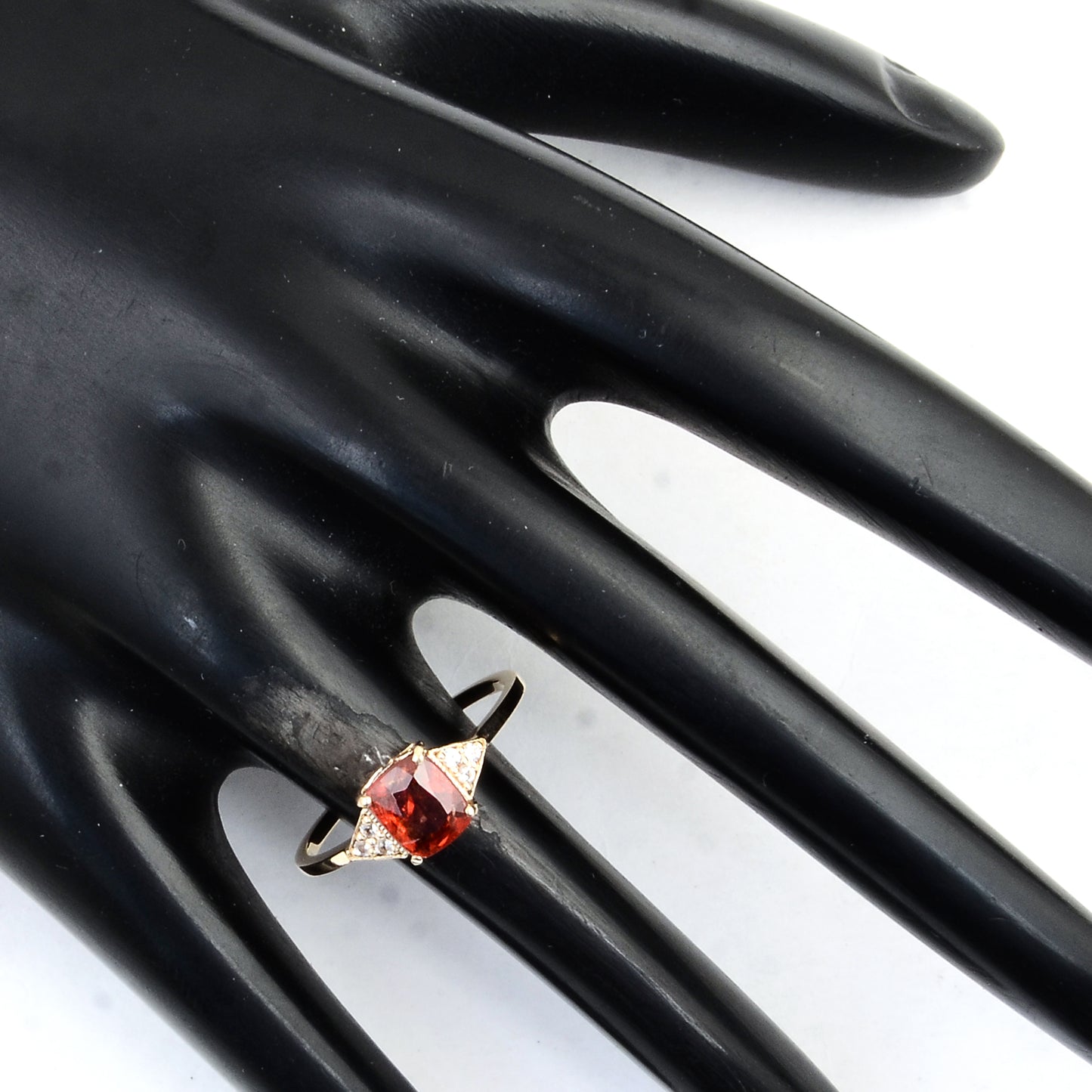 1.13 Ct Square Spinel 14K Gold Ring