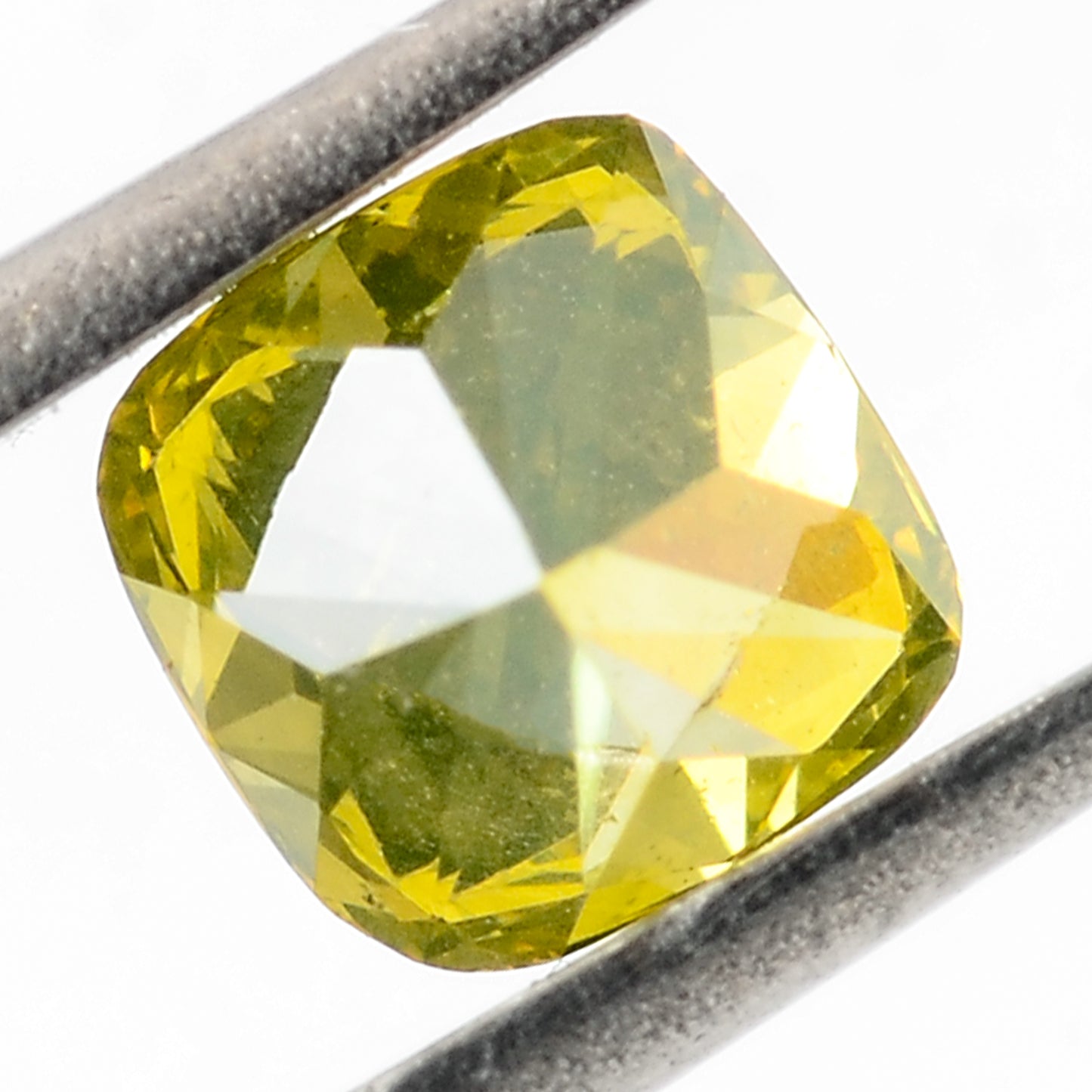 0.29 Carat Yellow Diamond Cushion Loose Gemstone