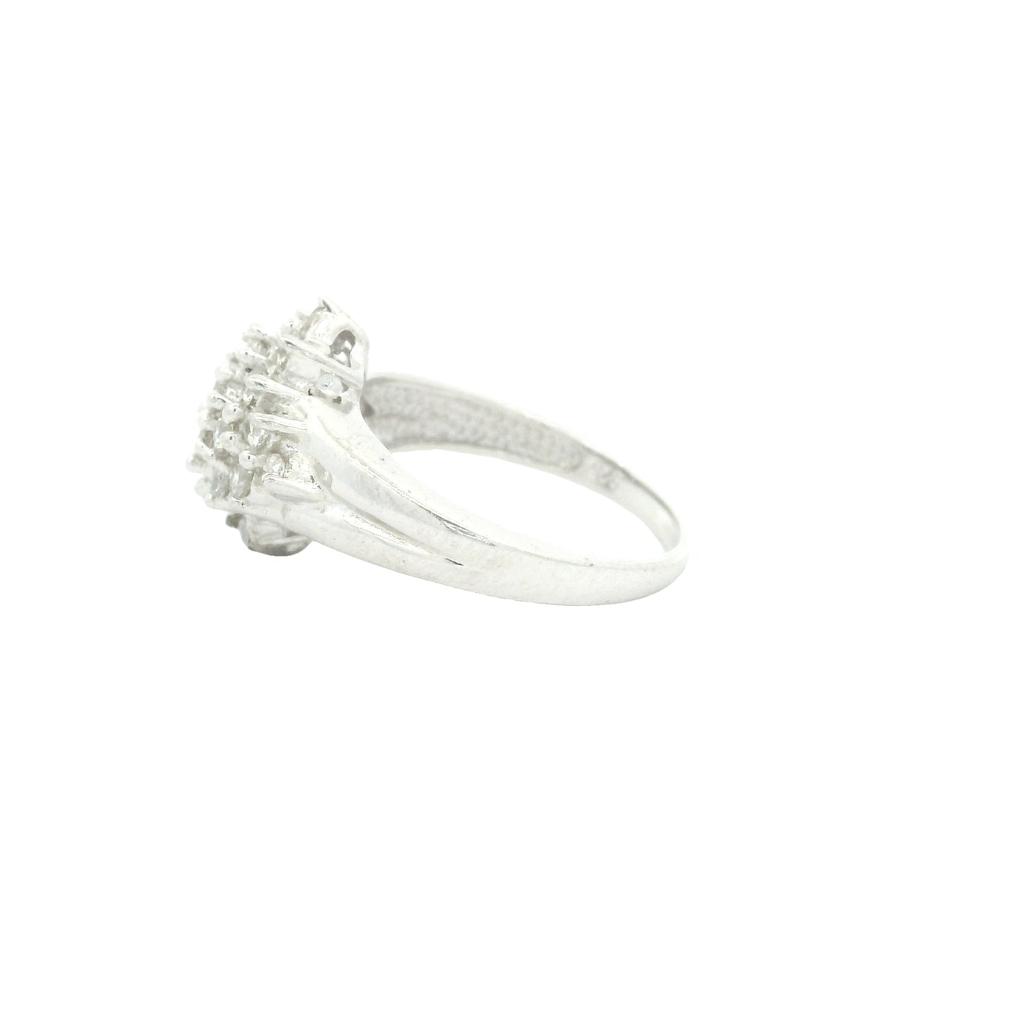 4.00 Ct Cubic Zirconia 925 Sterling Silver Ring