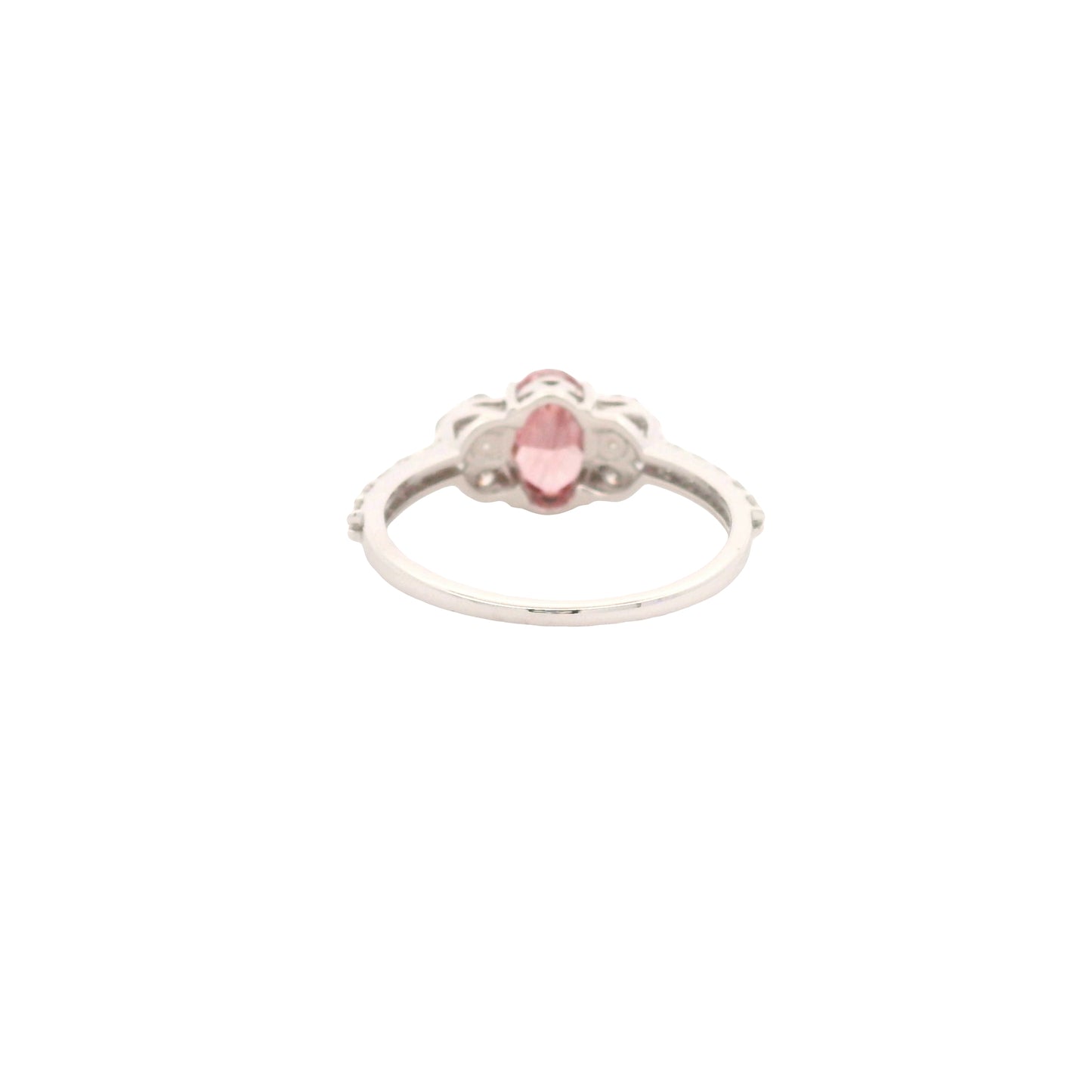 1.48 Carats Pink Lab Grown Diamond 14K Gold Ring