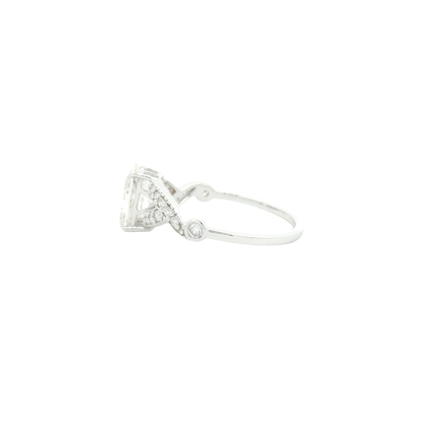 1.49 Carats Lab Grown Diamond 14K Gold Ring