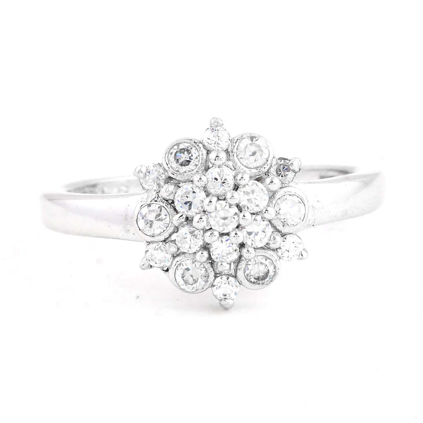 1.58 Ct Cubic Zirconia 925 Sterling Silver Ring