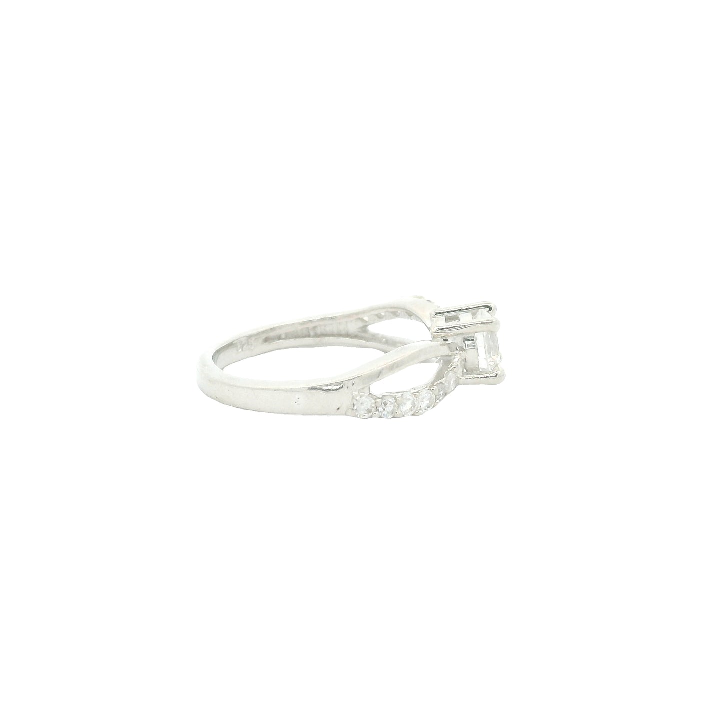 2.38 Ct Cubic Zirconia 925 Sterling Silver Ring