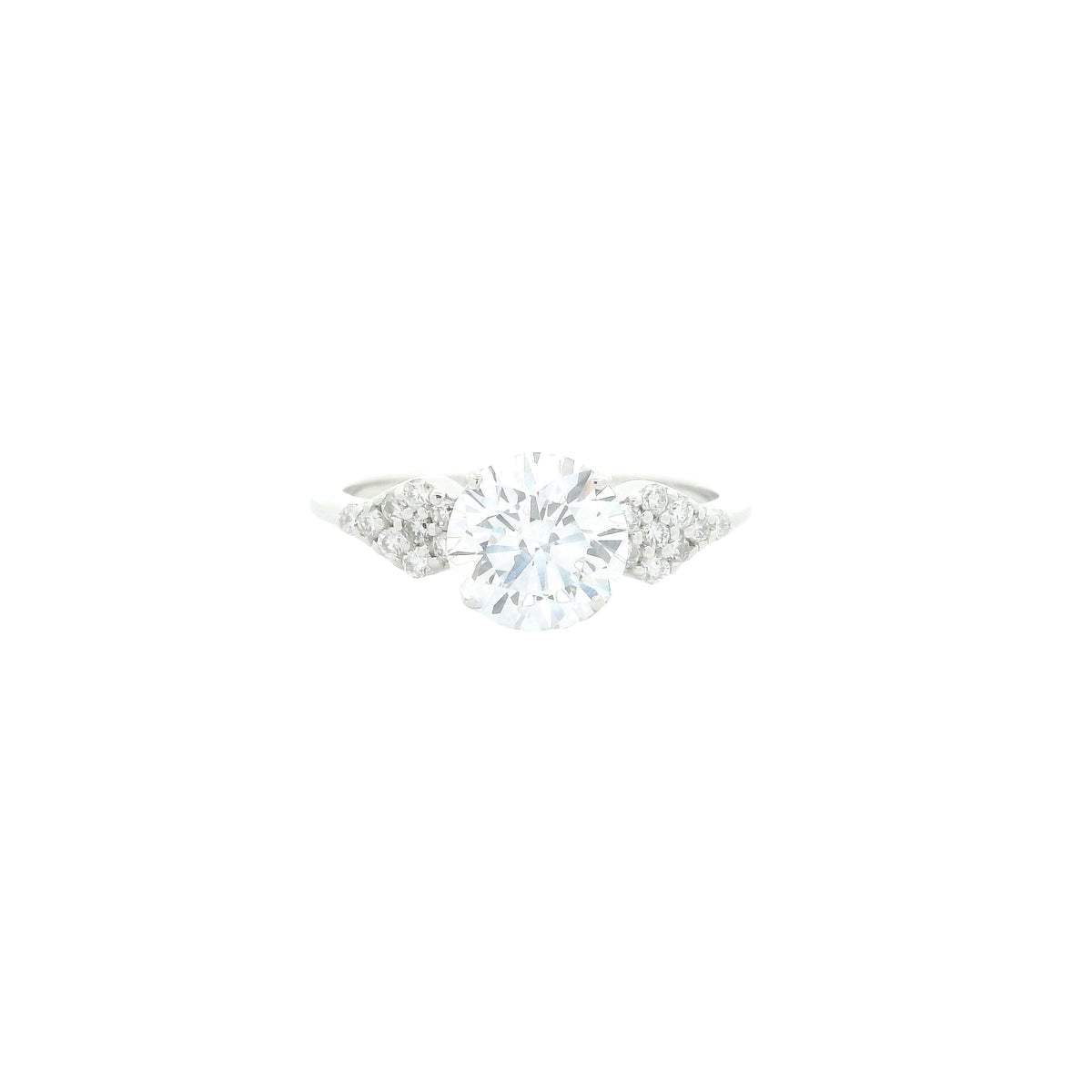 1.82 Carats Lab Grown Diamond 14K Gold Ring