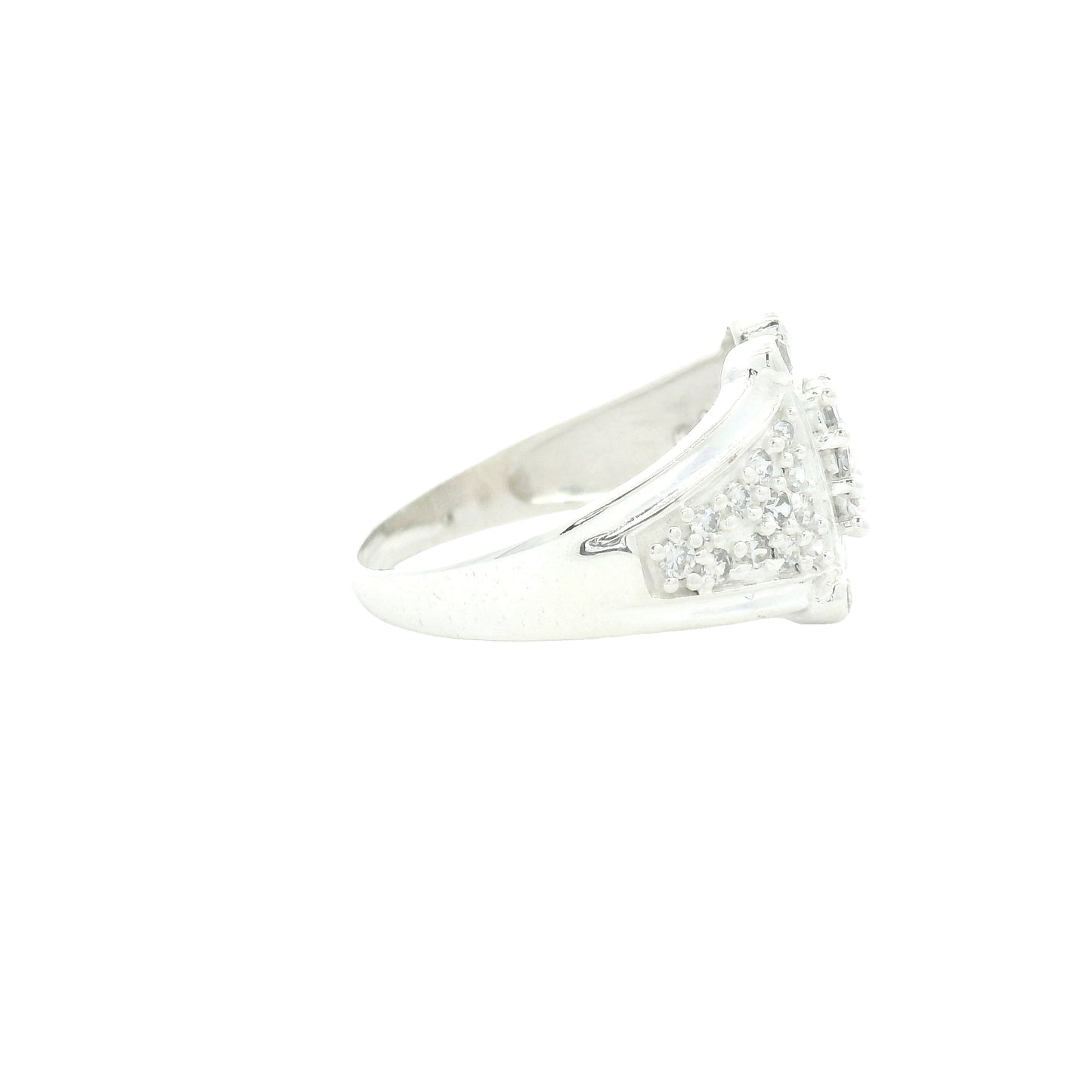 4.15 Ct Cubic Zirconia 925 Sterling Silver Ring