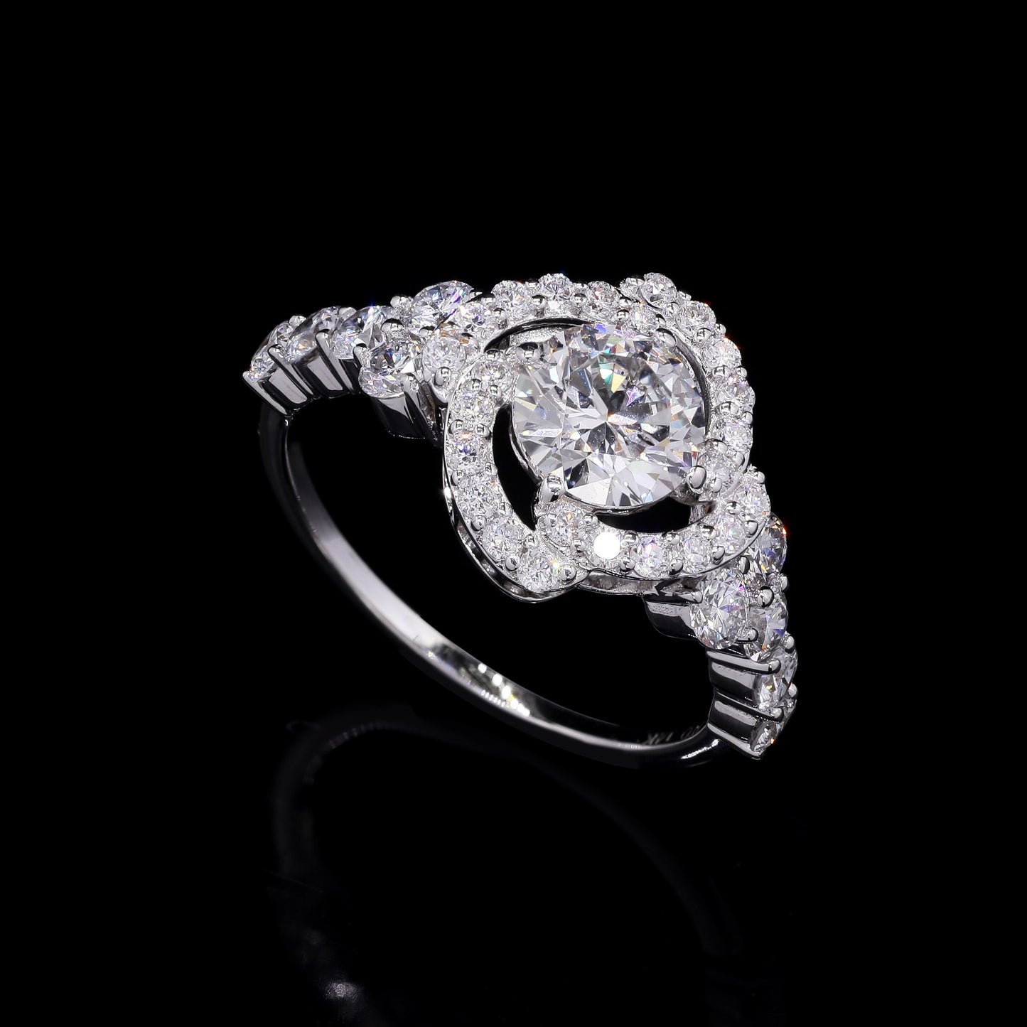 2.00 Carats Lab Grown Diamond 14K Gold Ring