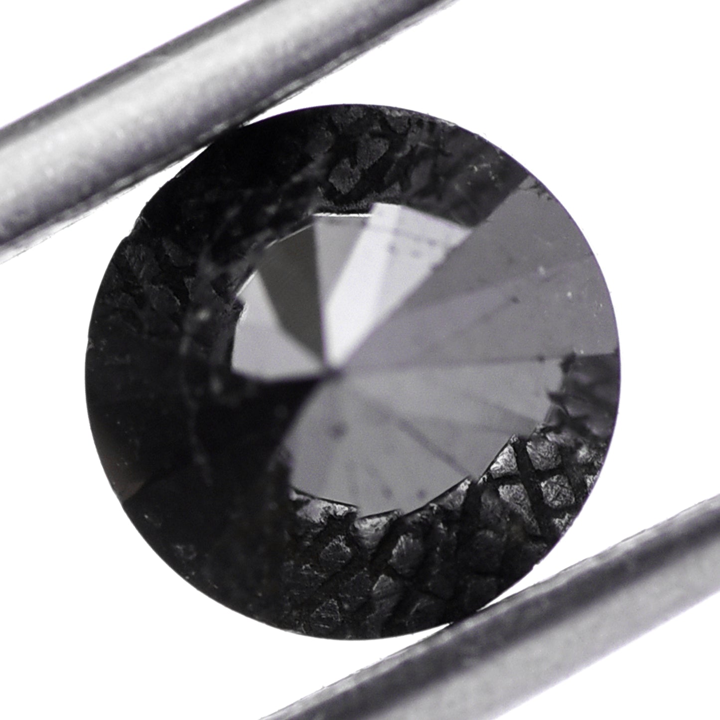 3.72 Black Diamond Round Loose Diamond