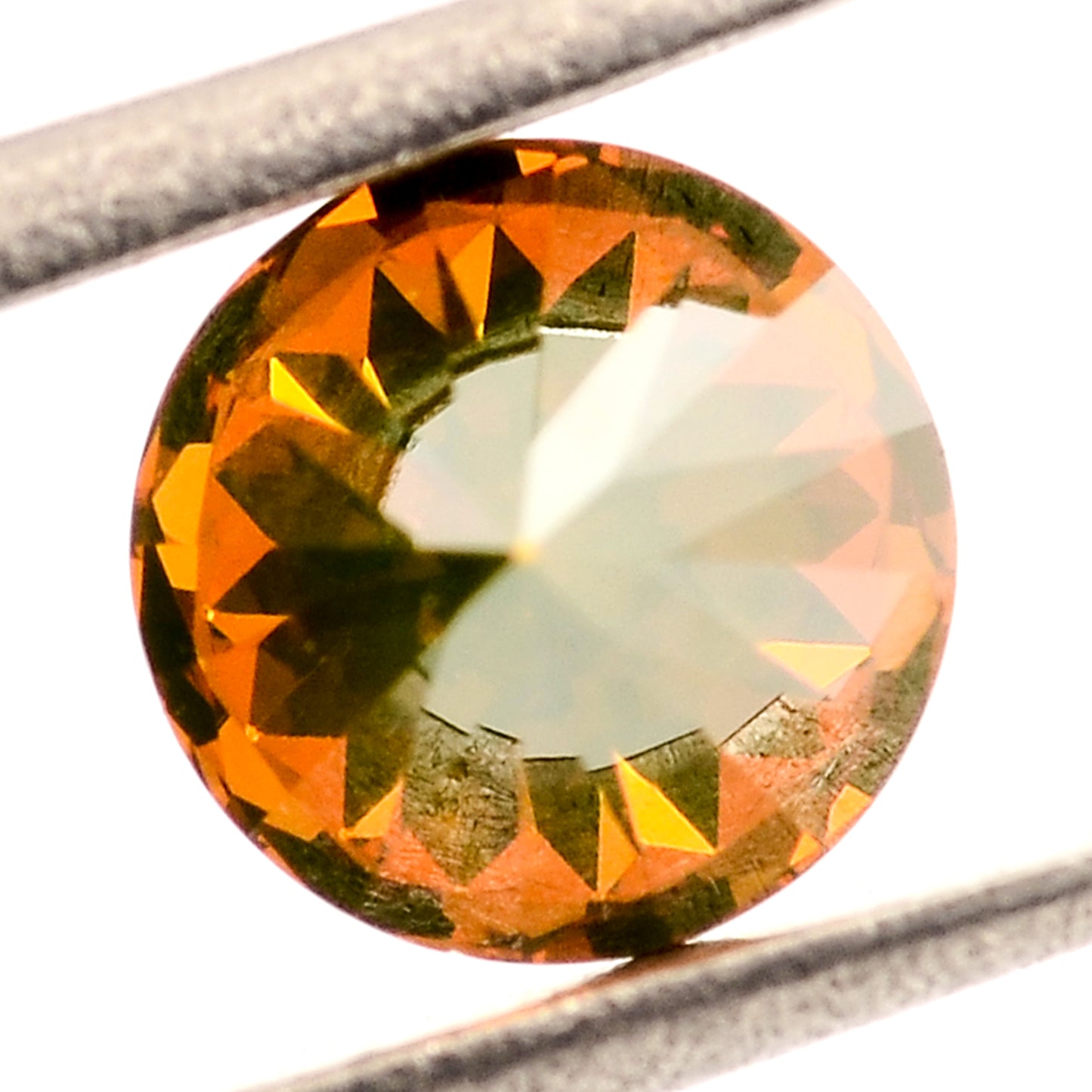 0.40 Red Diamond Round Loose Gemstone