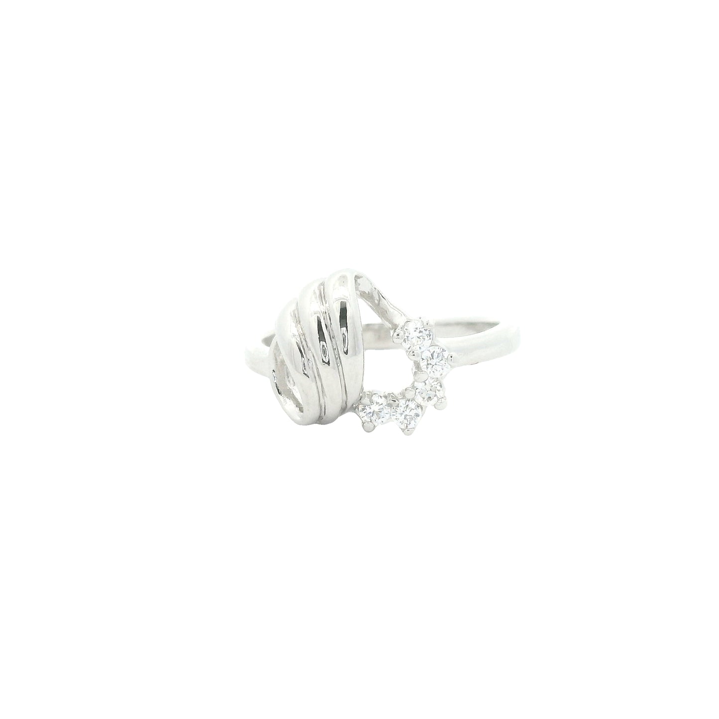 0.99 Ct Cubic Zirconia 925 Sterling Silver Ring