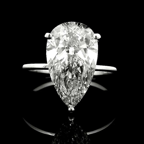 4.51 Carats Lab Grown Diamond 14K Gold Ring