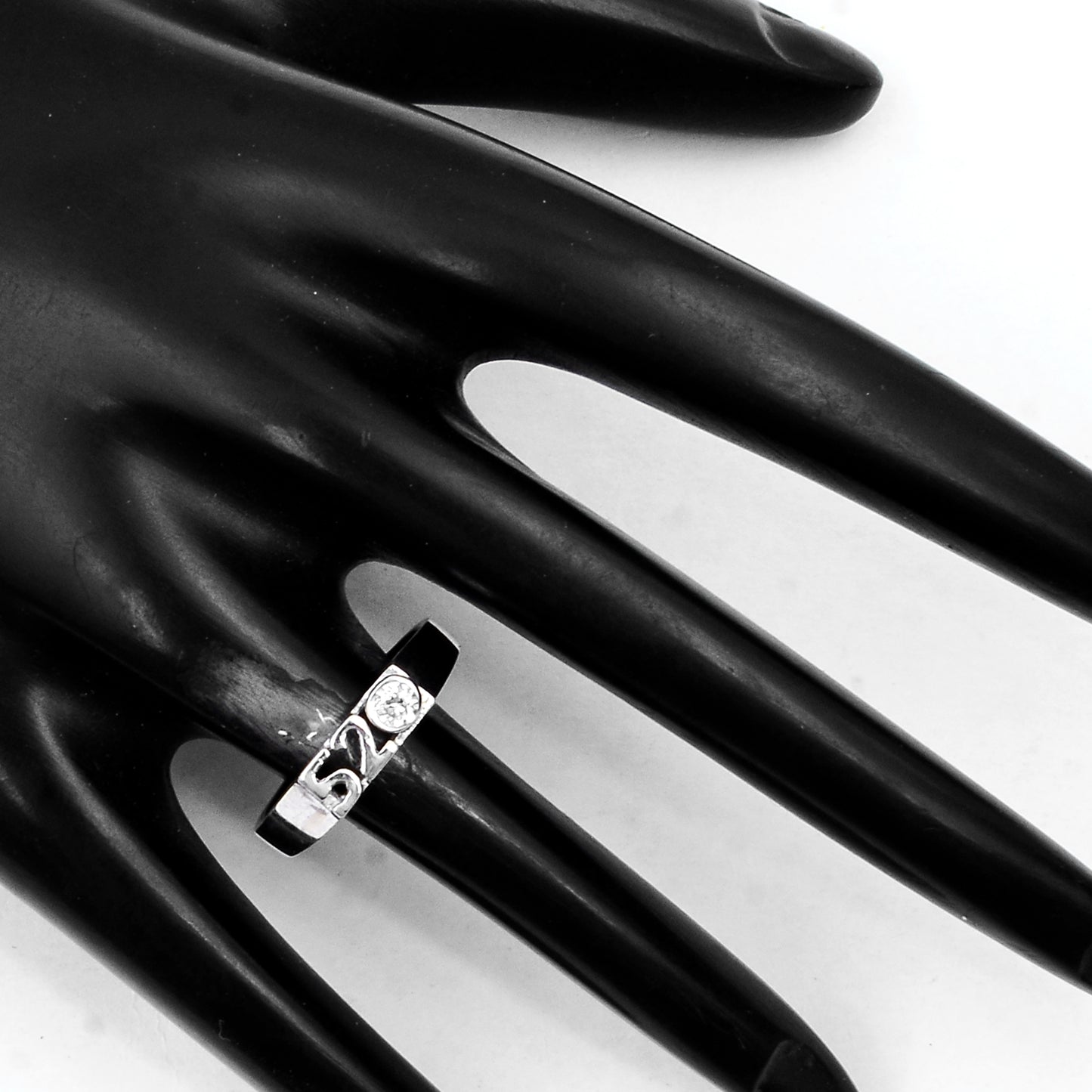 0.20 Ct Cubic Zirconia 925 Sterling Silver Ring