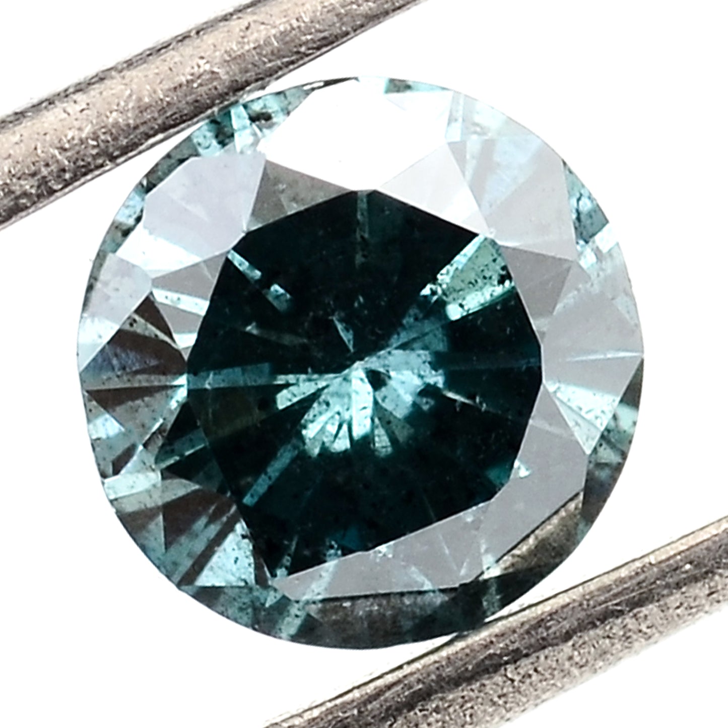 0.52 Blue Diamond Round Loose Gemstone