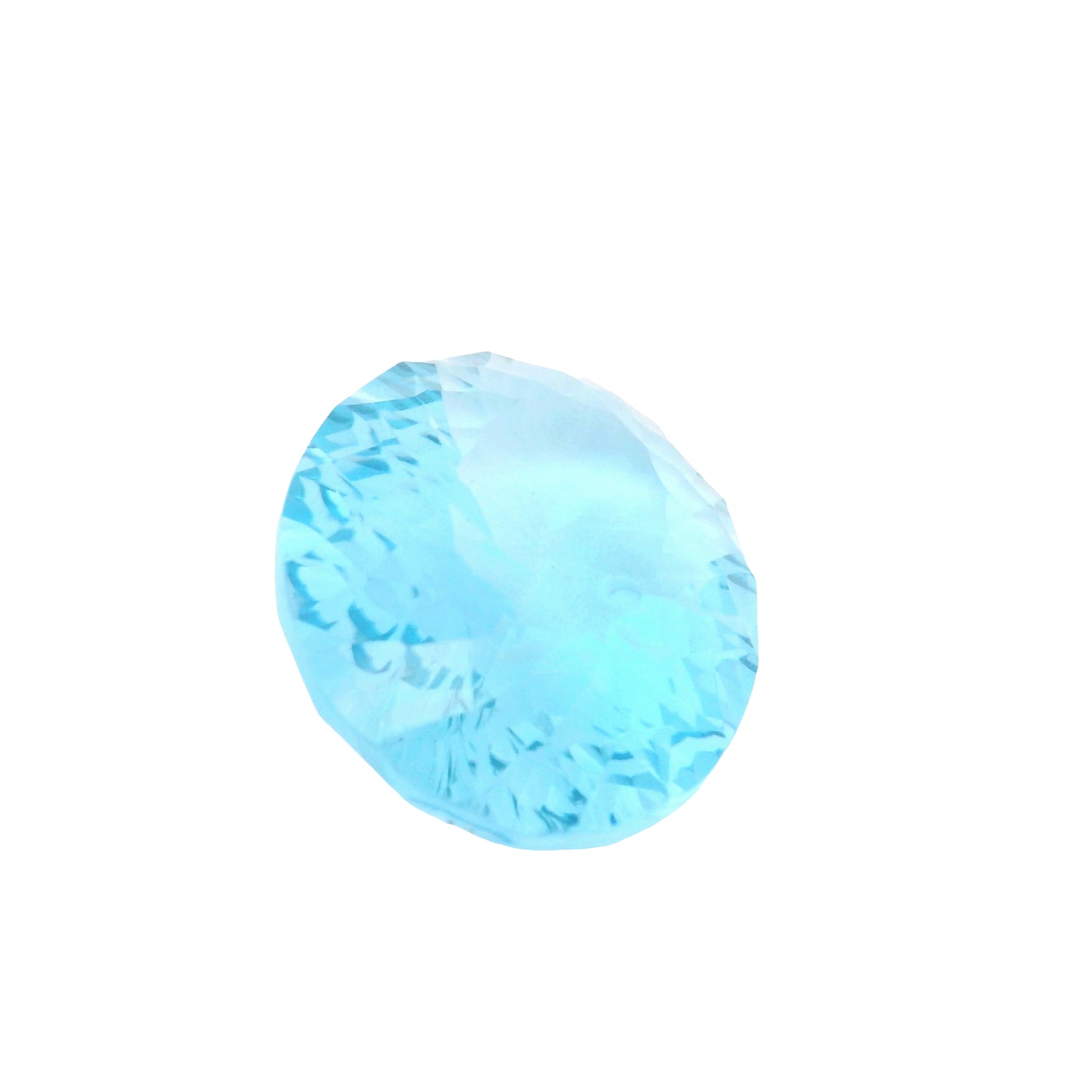 36.41 Blue Topaz Oval Gemstone
