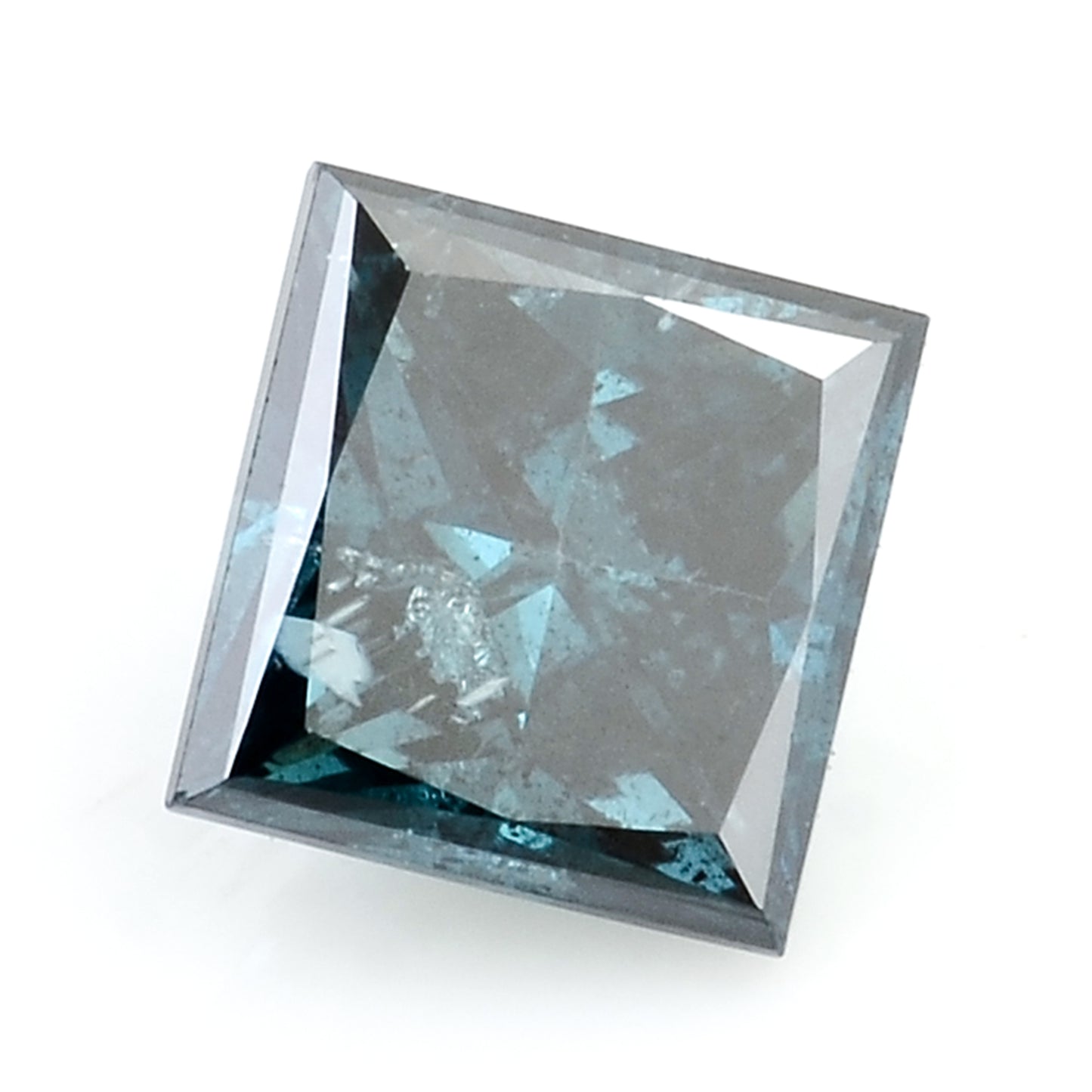 0.29 Blue Diamond Sqaure Loose Gemstone