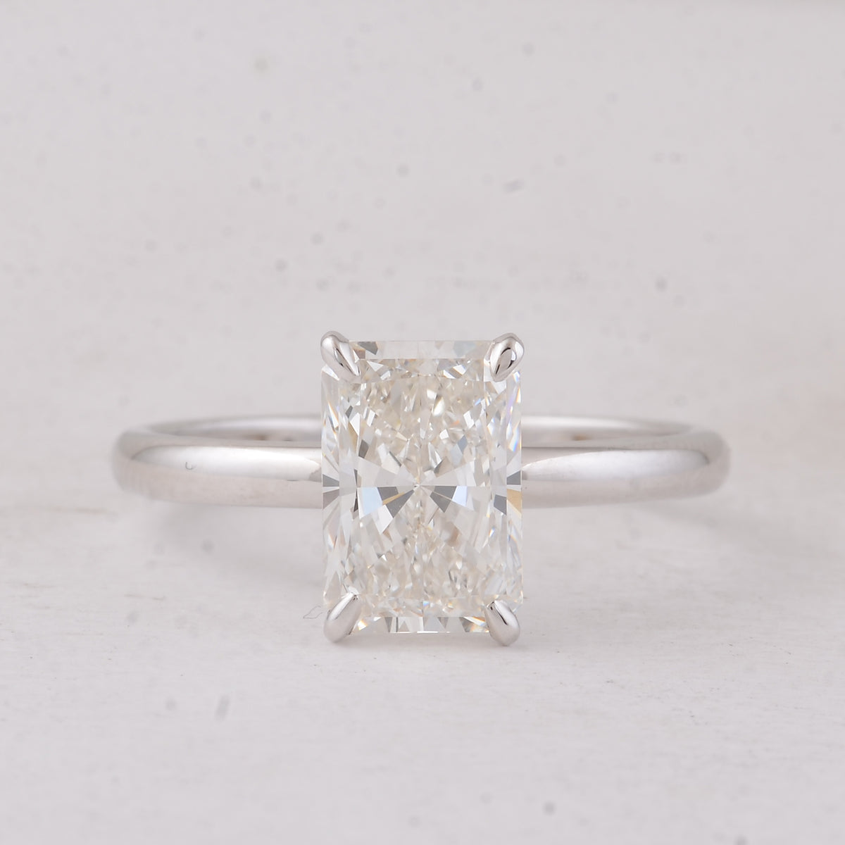 2.05 Carats Lab Grown Diamond 14K Gold Ring