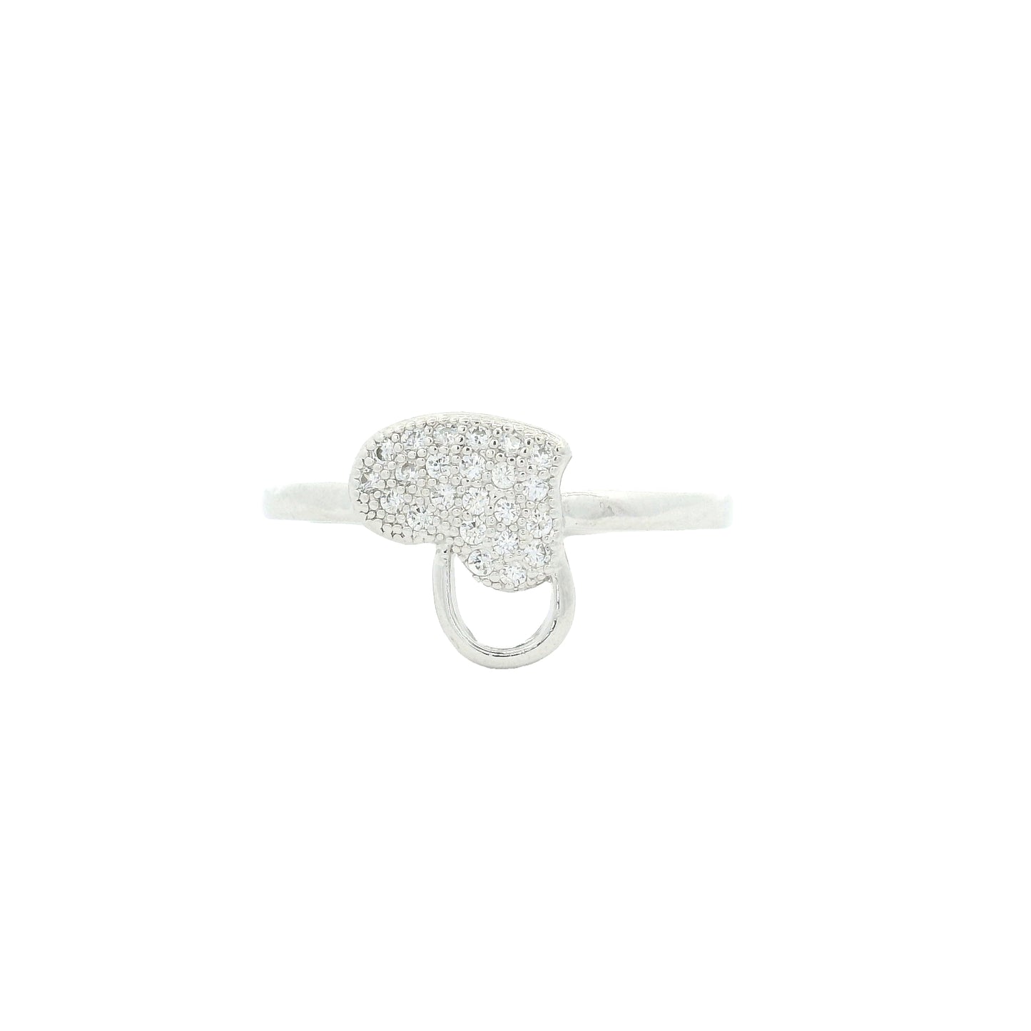 0.99 Ct Cubic Zirconia 925 Sterling Silver Ring