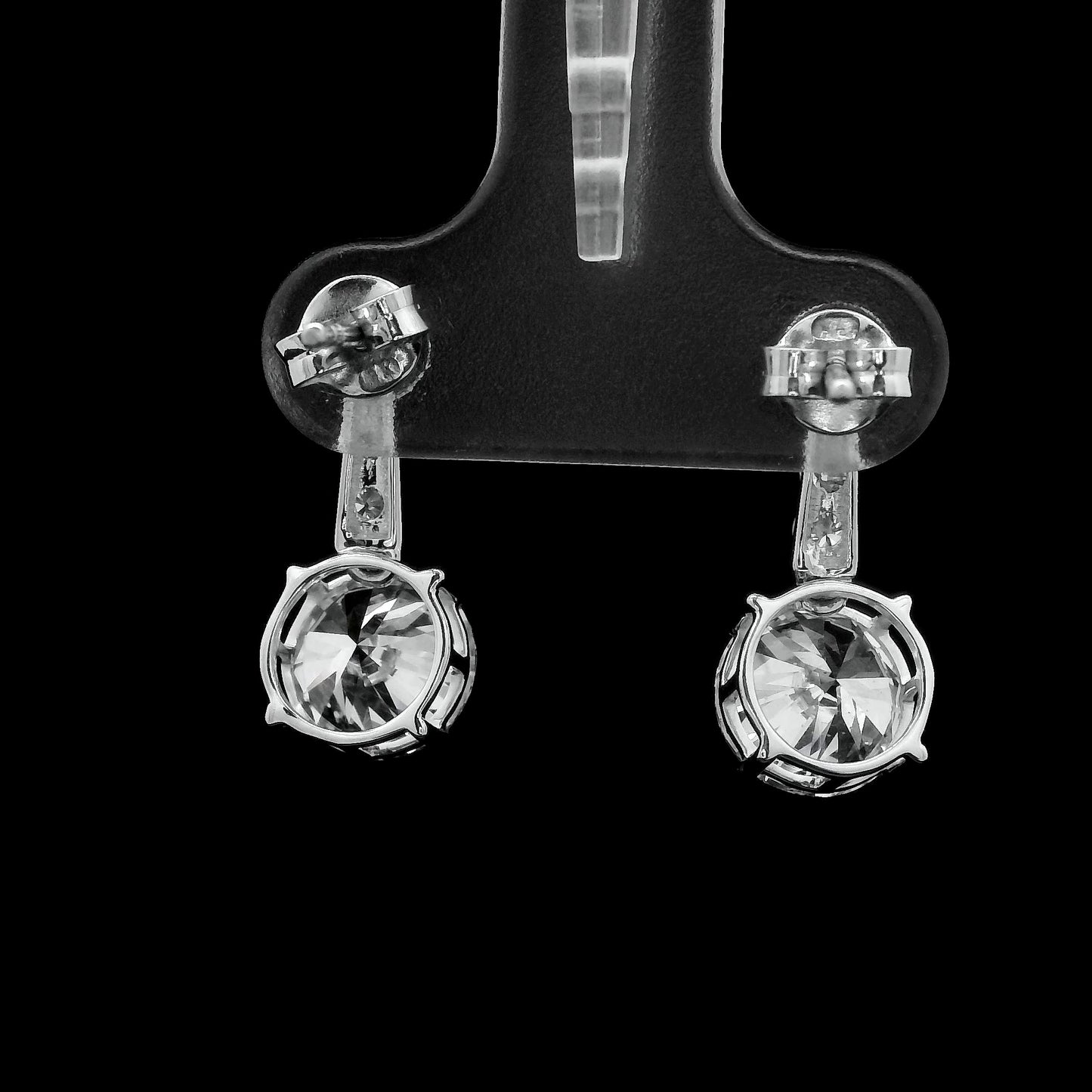2.48 Carats Lab Grown Diamond 14K Gold Earrings