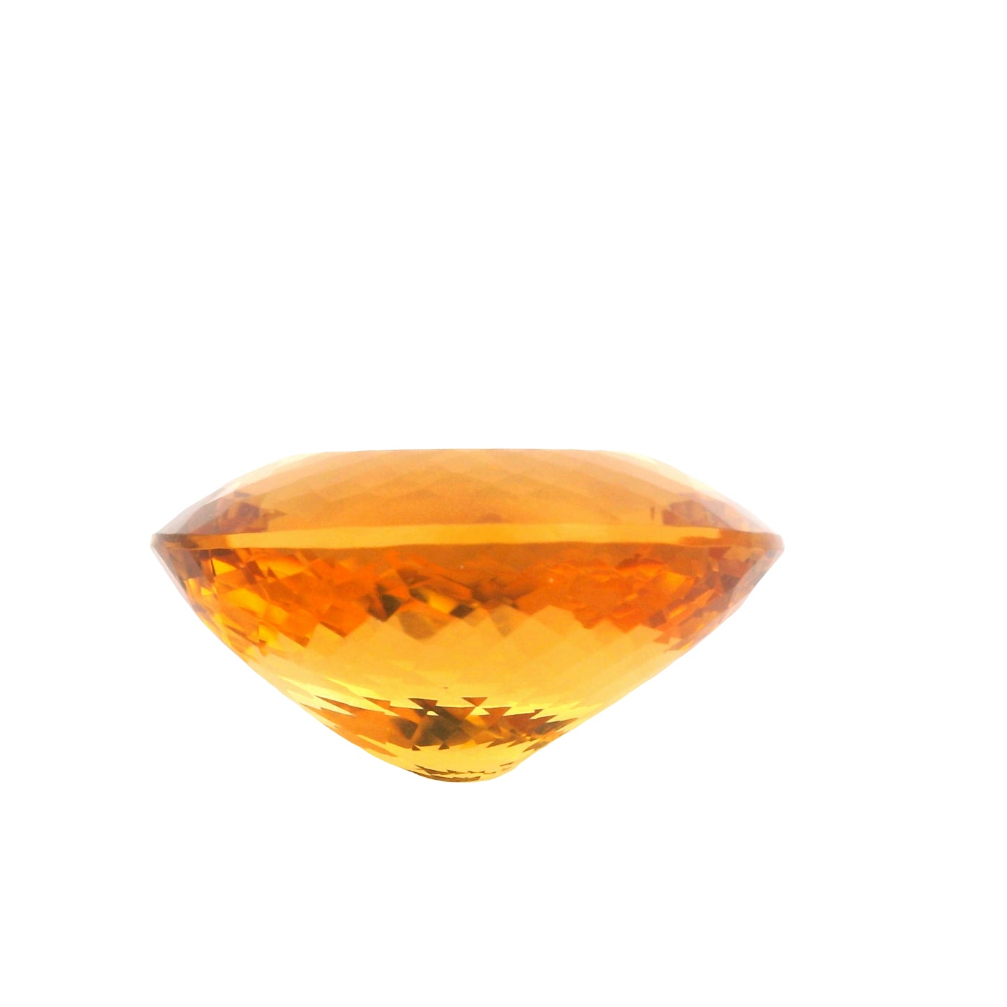 126.97 Citrine Oval Gemstone