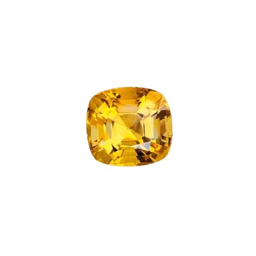 31.52 Carats Citrine Cushion Loose Gemstone
