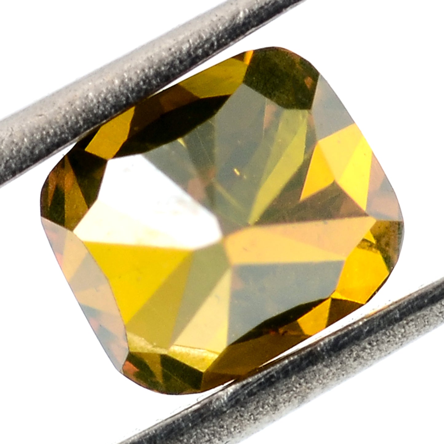 0.45 Carat Red Diamond Cushion Loose Gemstone