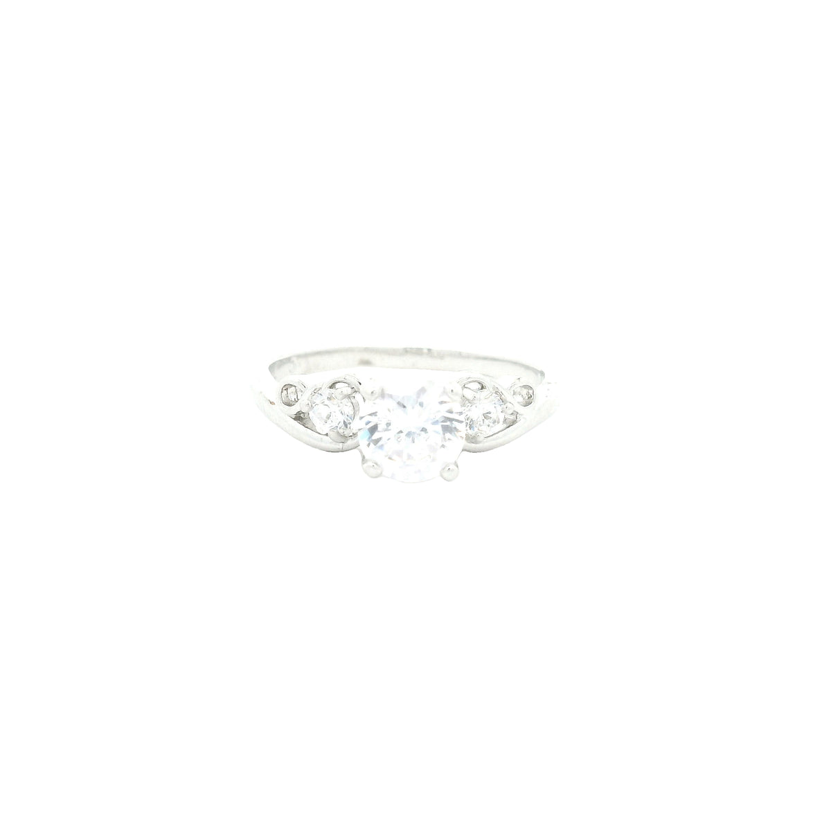 1.08 Ct Cubic Zirconia 925 Sterling Silver Ring