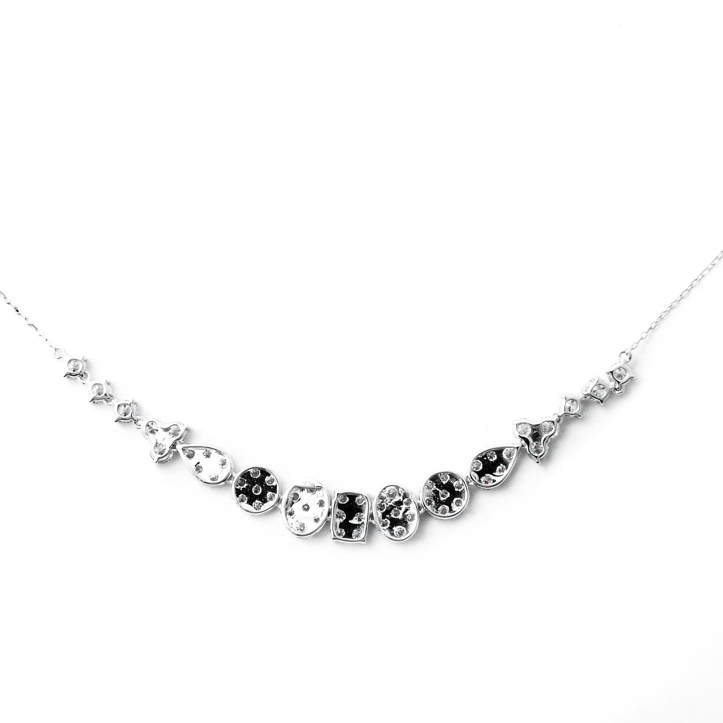 2.15 Carats Lab Grown Diamond 14K Gold Necklace