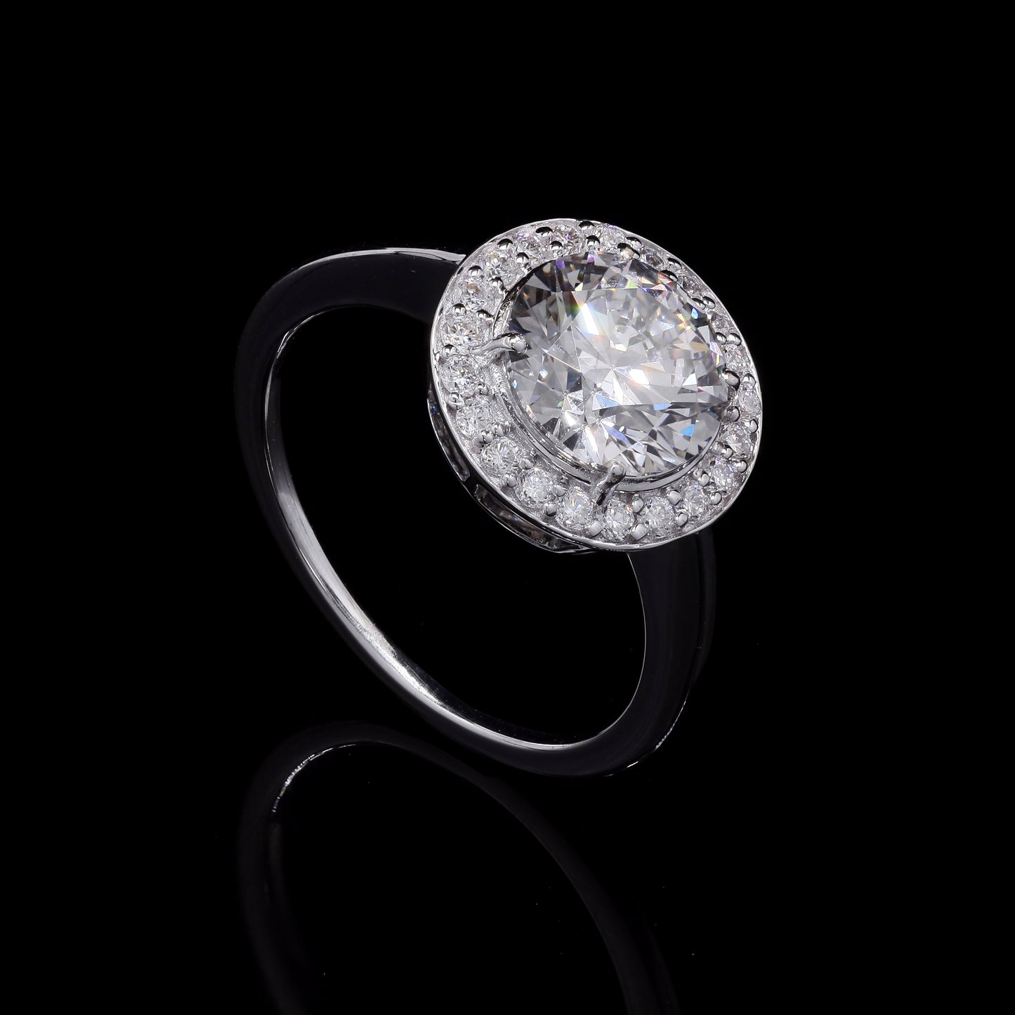 2.27 Carats Lab Grown Diamond 14K Gold Ring