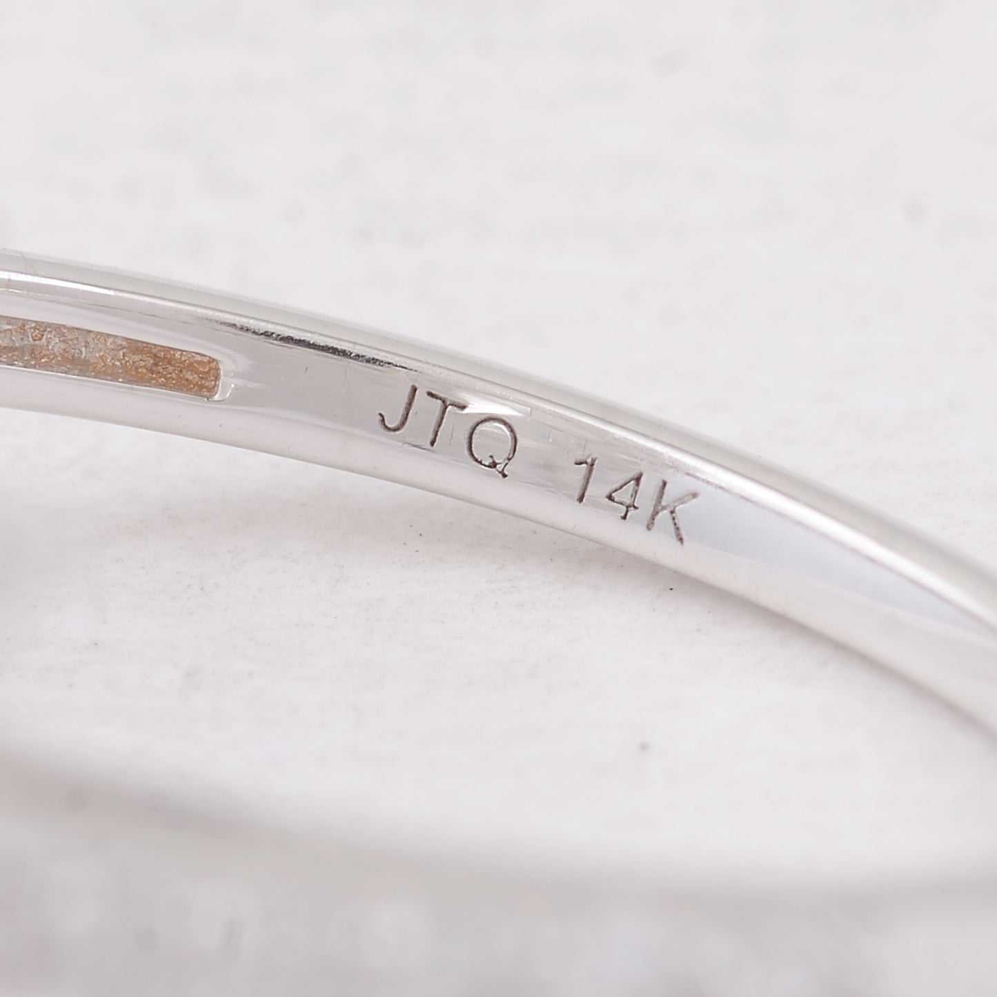 3.23 Carats Lab Grown Diamond 14K Gold Ring