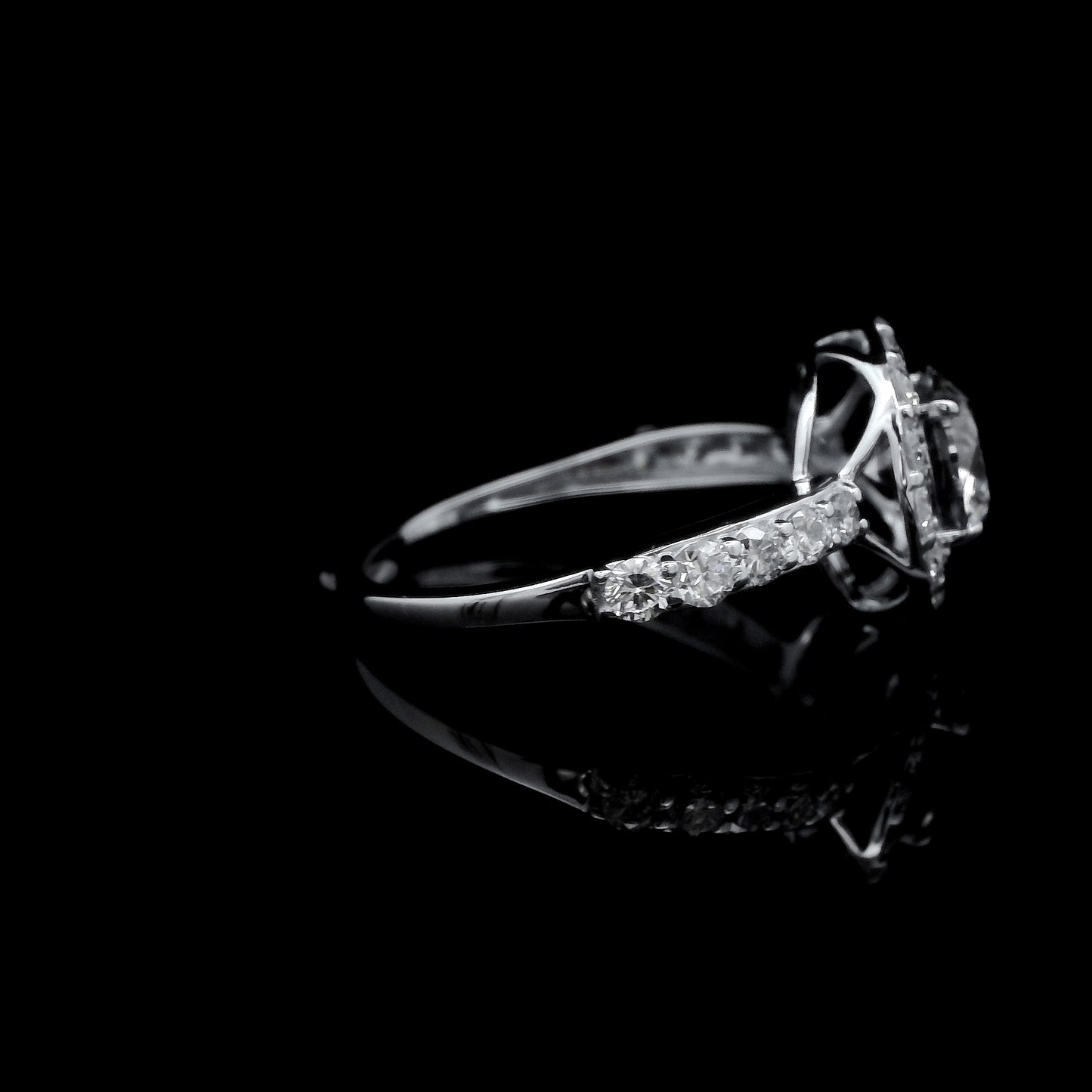 2.01 Carats Lab Grown Diamond 14K Gold Ring
