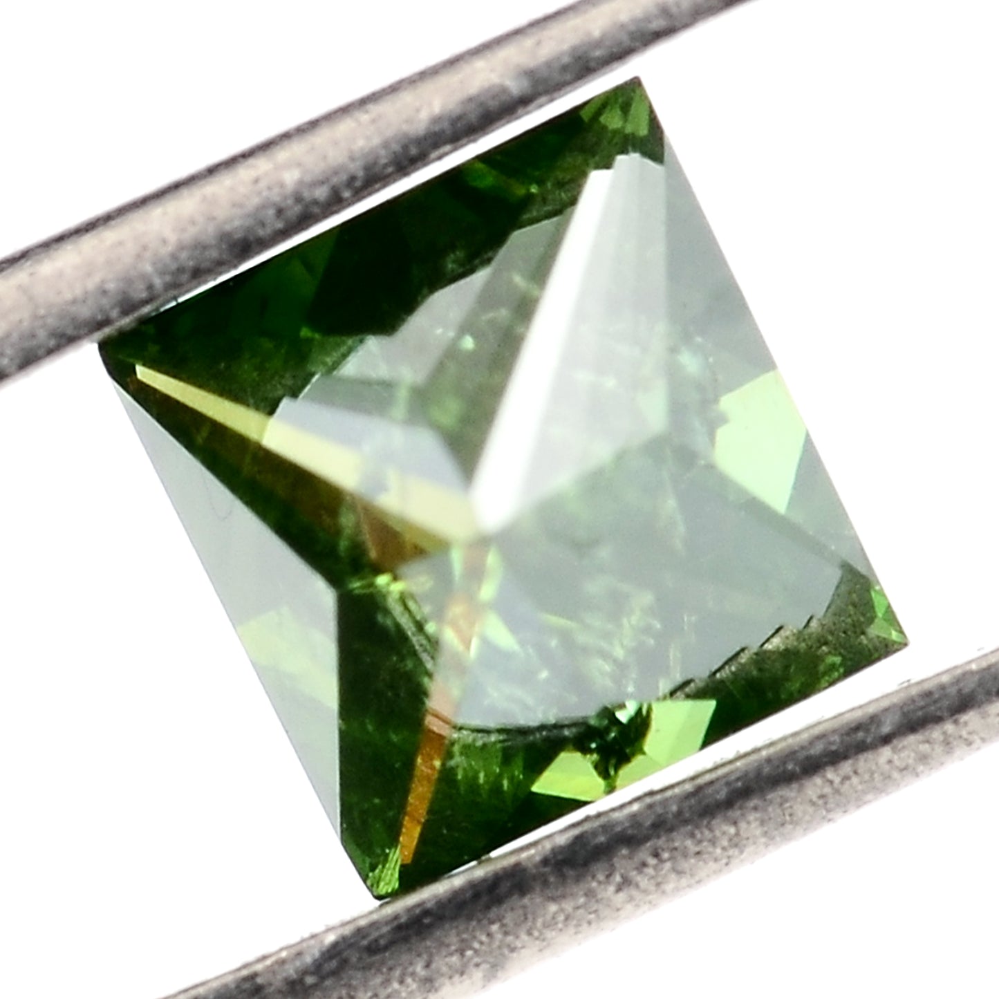 0.55 Green Diamond Sqaure Loose Gemstone