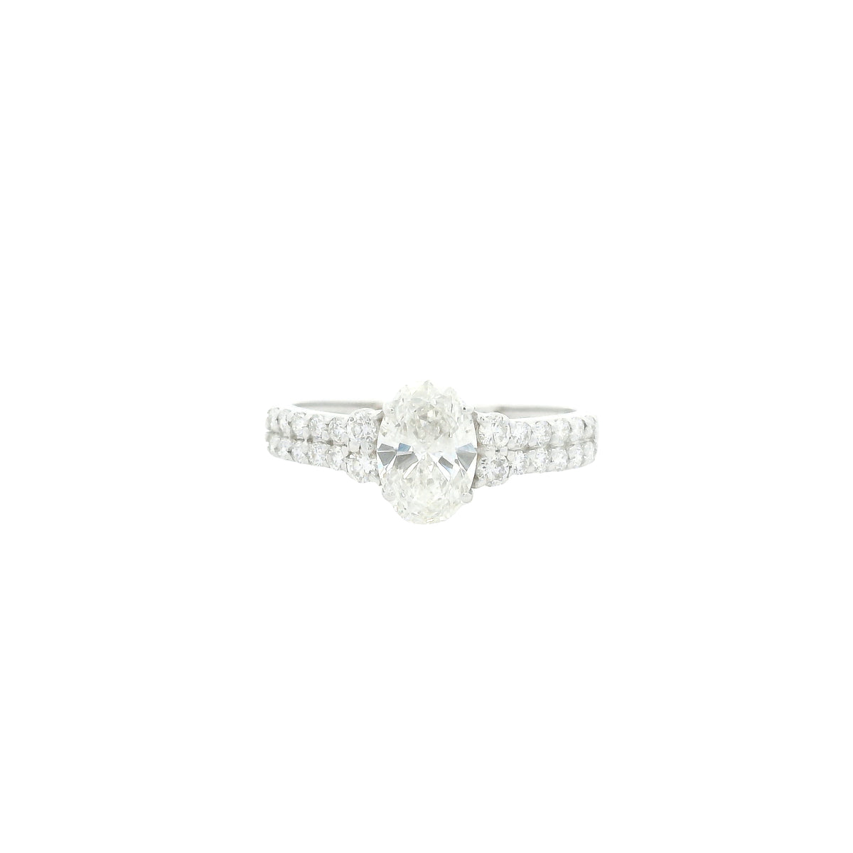 1.44 Carats Lab Grown Diamond 14K Gold Ring
