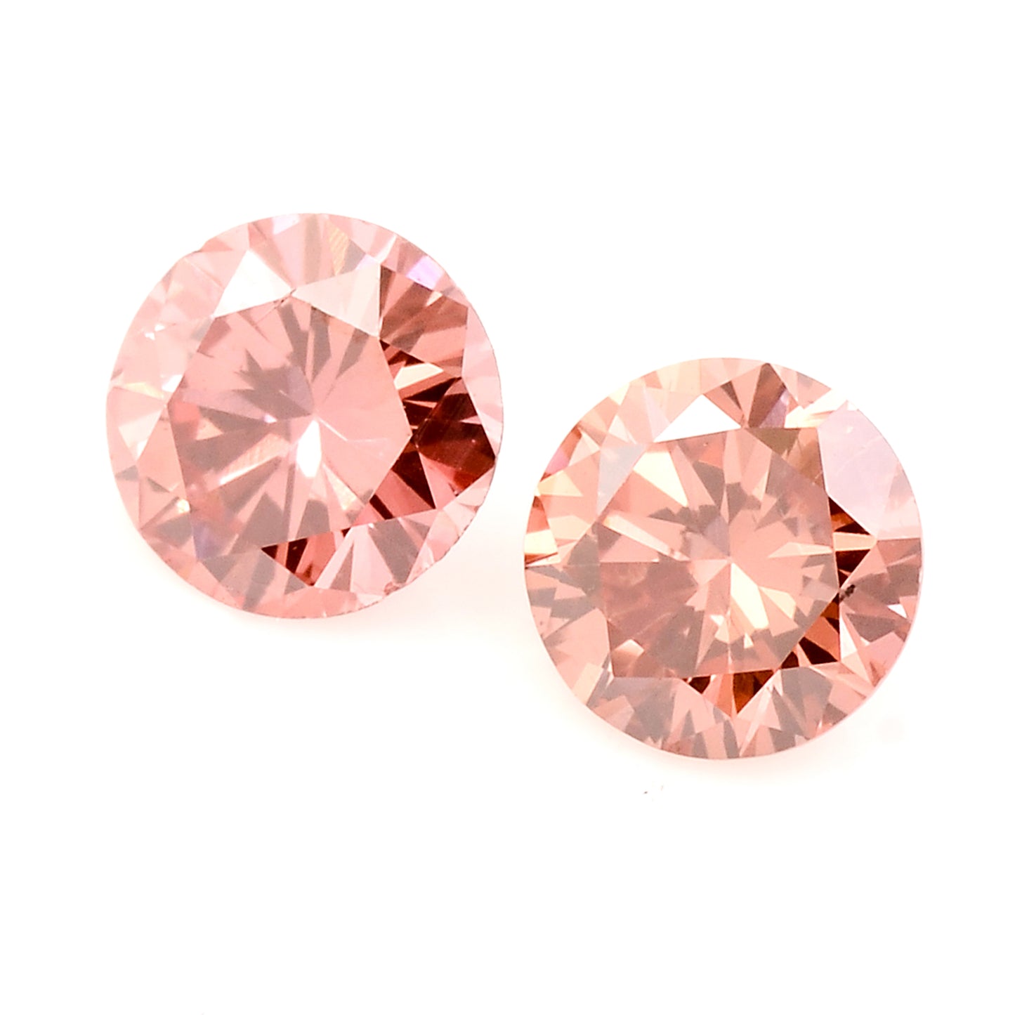 0.33 Pink Diamond Round Loose Gemstone