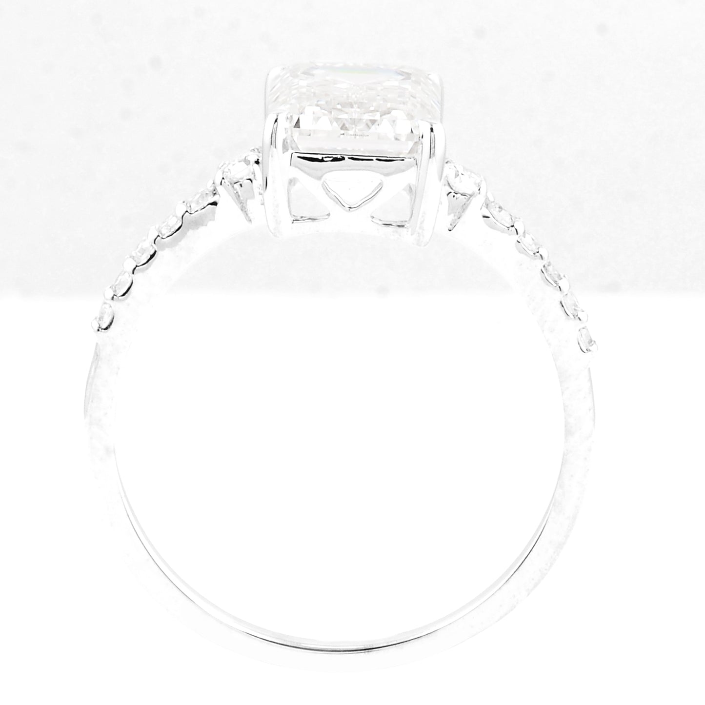 2.90 Carats Lab Grown Diamond 14K Gold Ring