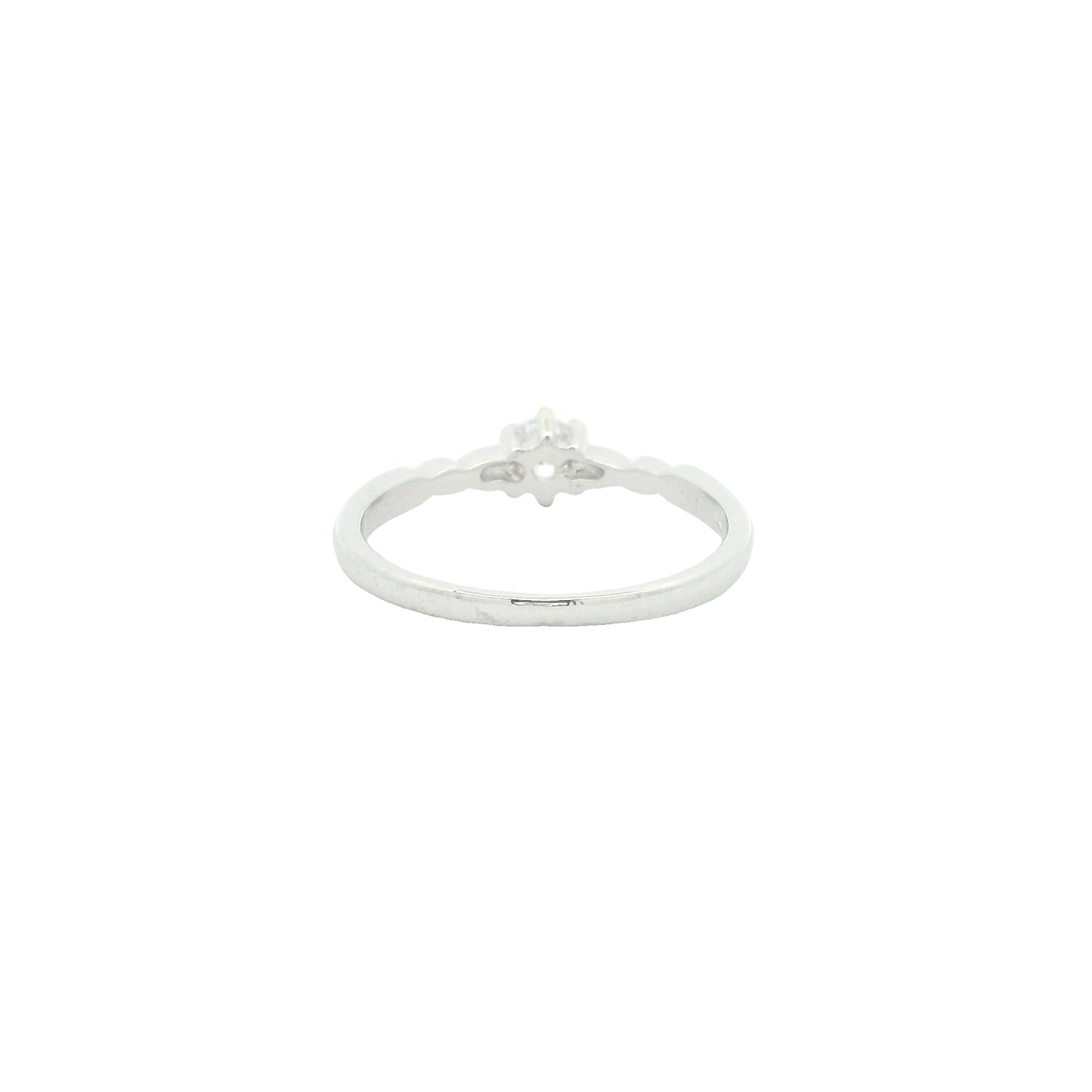 0.63 Ct Cubic Zirconia 925 Sterling Silver Ring