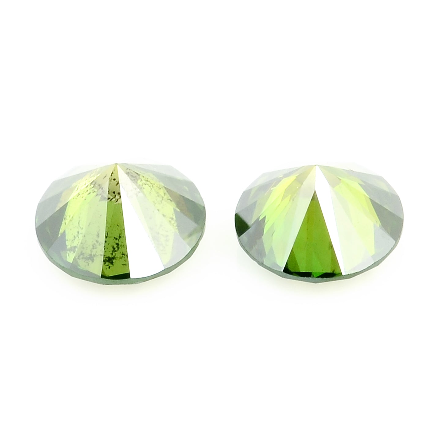 0.48 Green Diamond Round Loose Gemstone