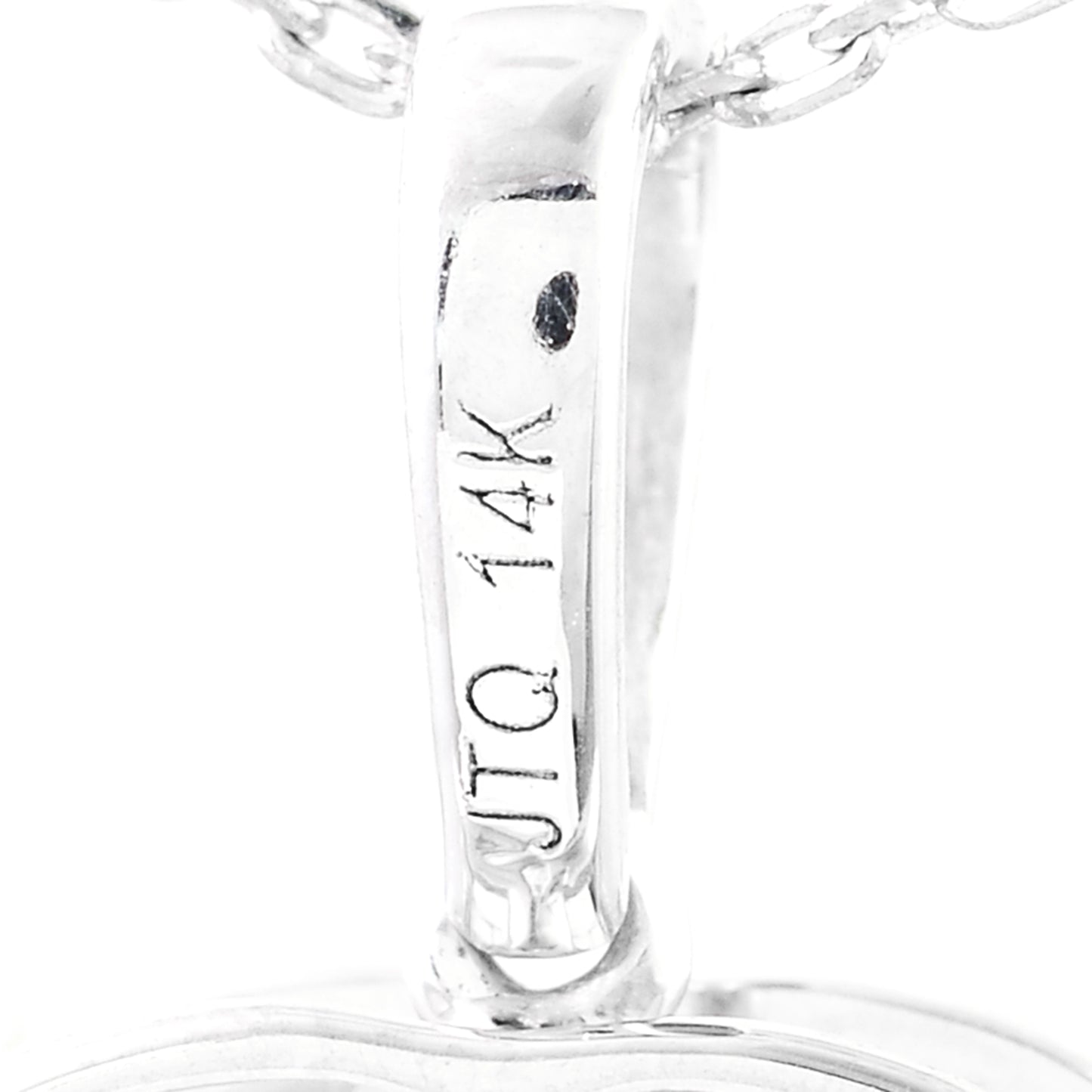 5.18 Carats Pink Lab Grown Diamond 14K Gold Pendant