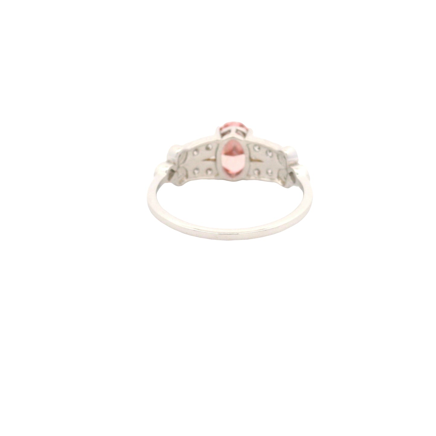 1.32 Carats Pink Lab Grown Diamond 14K Gold Ring