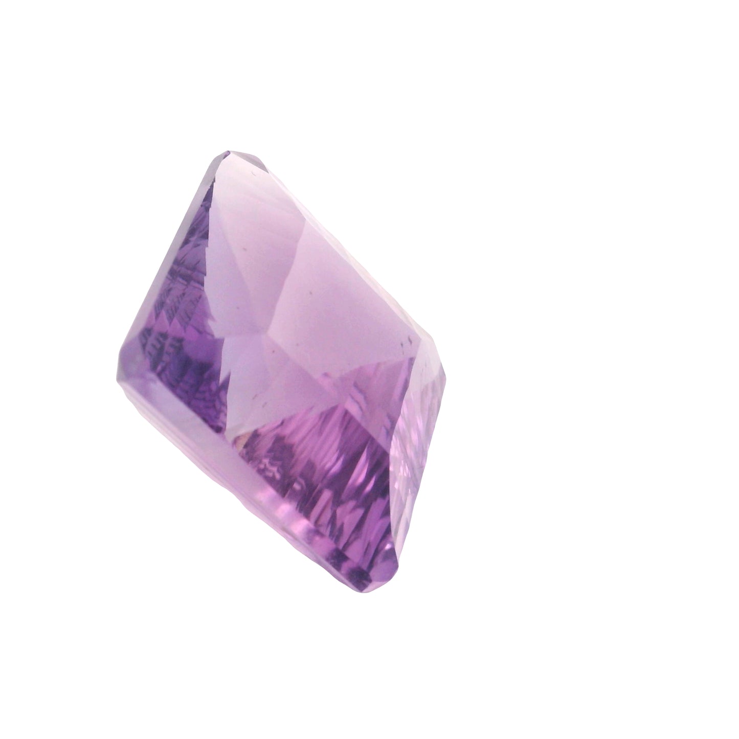 27.6 Amethyst Octagon Gemstone