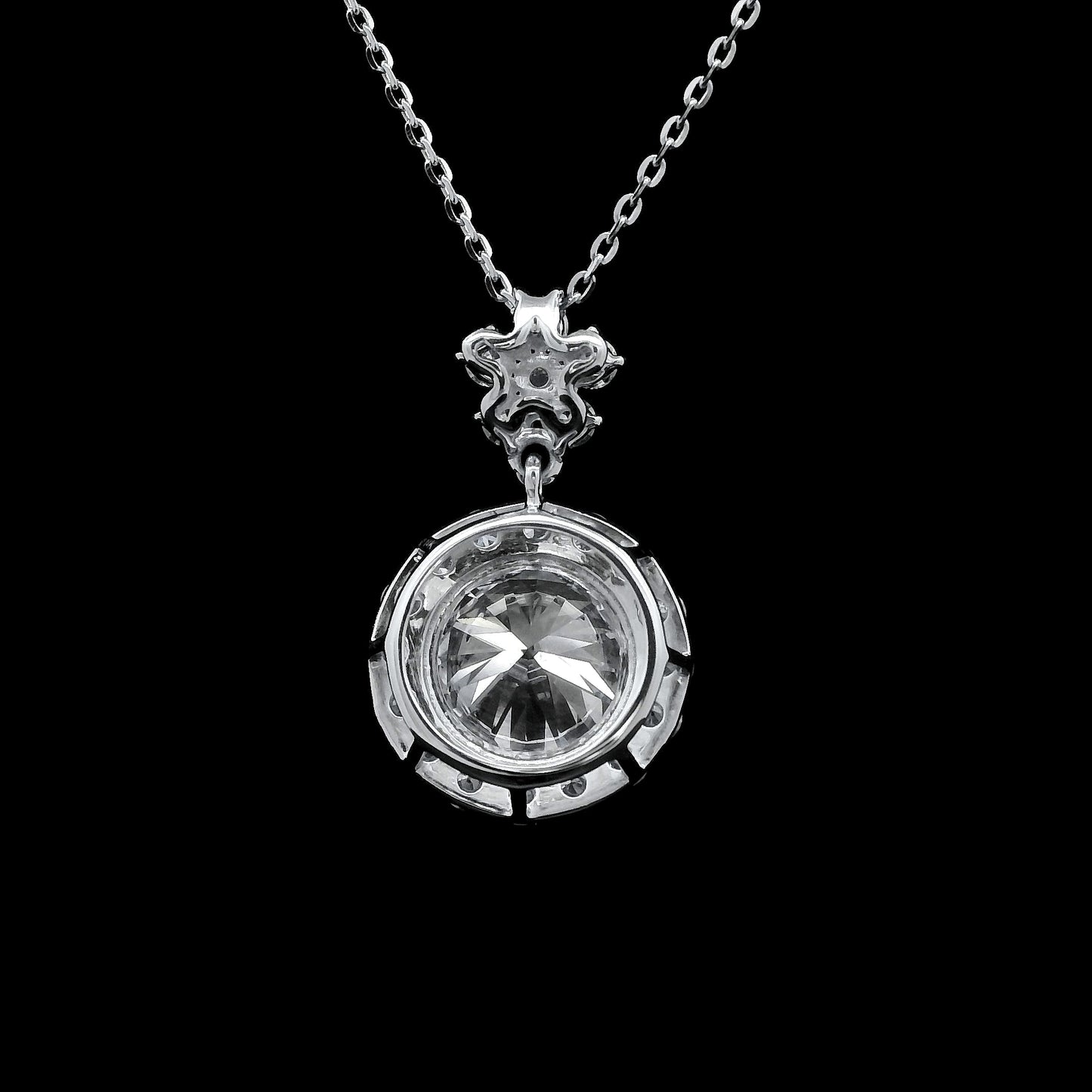 2.51 Carats Lab Grown Diamond 14K Gold Pendant