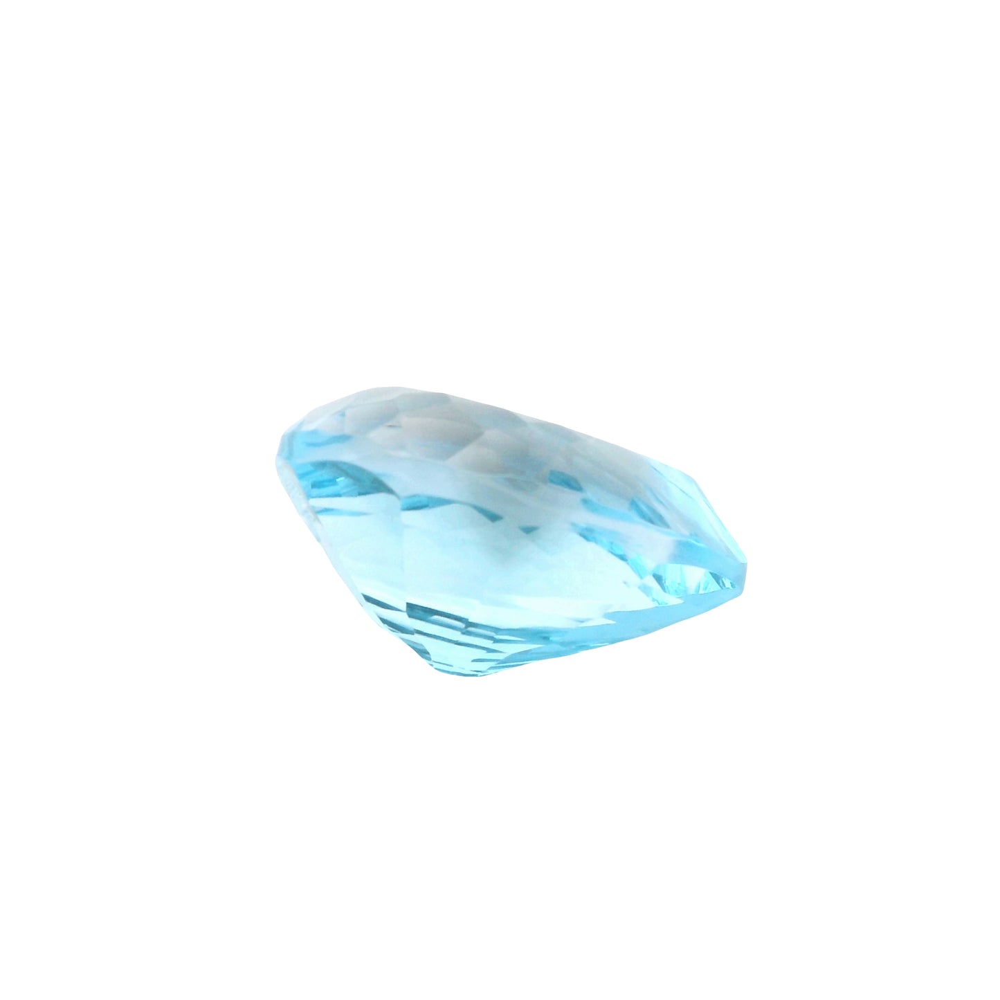 37.07 Blue Topaz Pear Gemstone