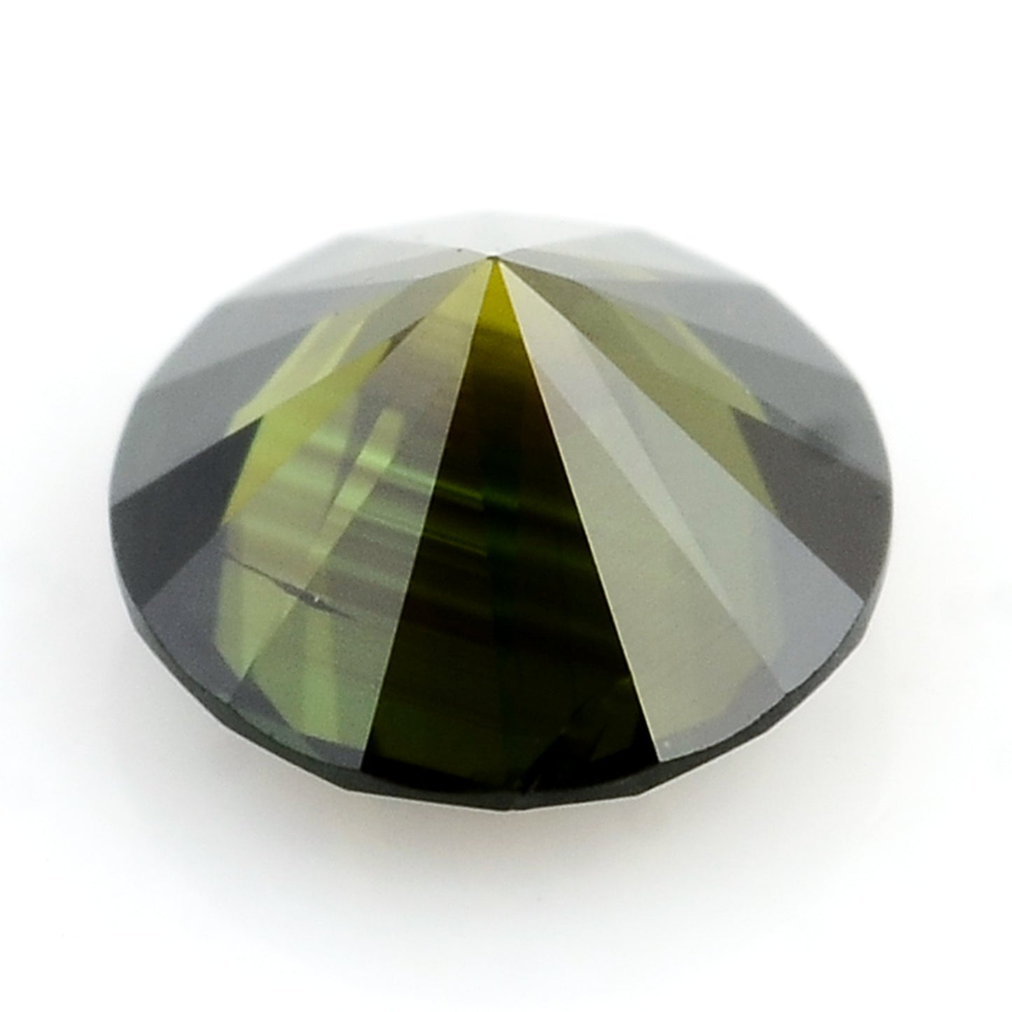 0.28 Green Diamond Round Loose Gemstone