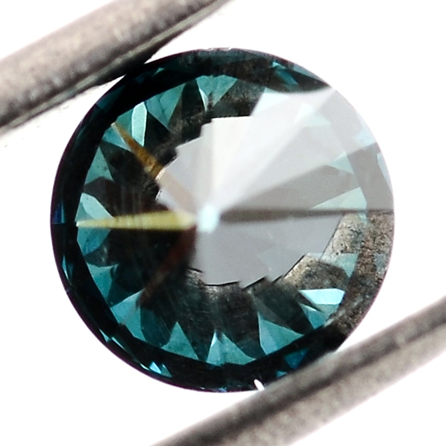 0.54 Blue Diamond Round Loose Gemstone
