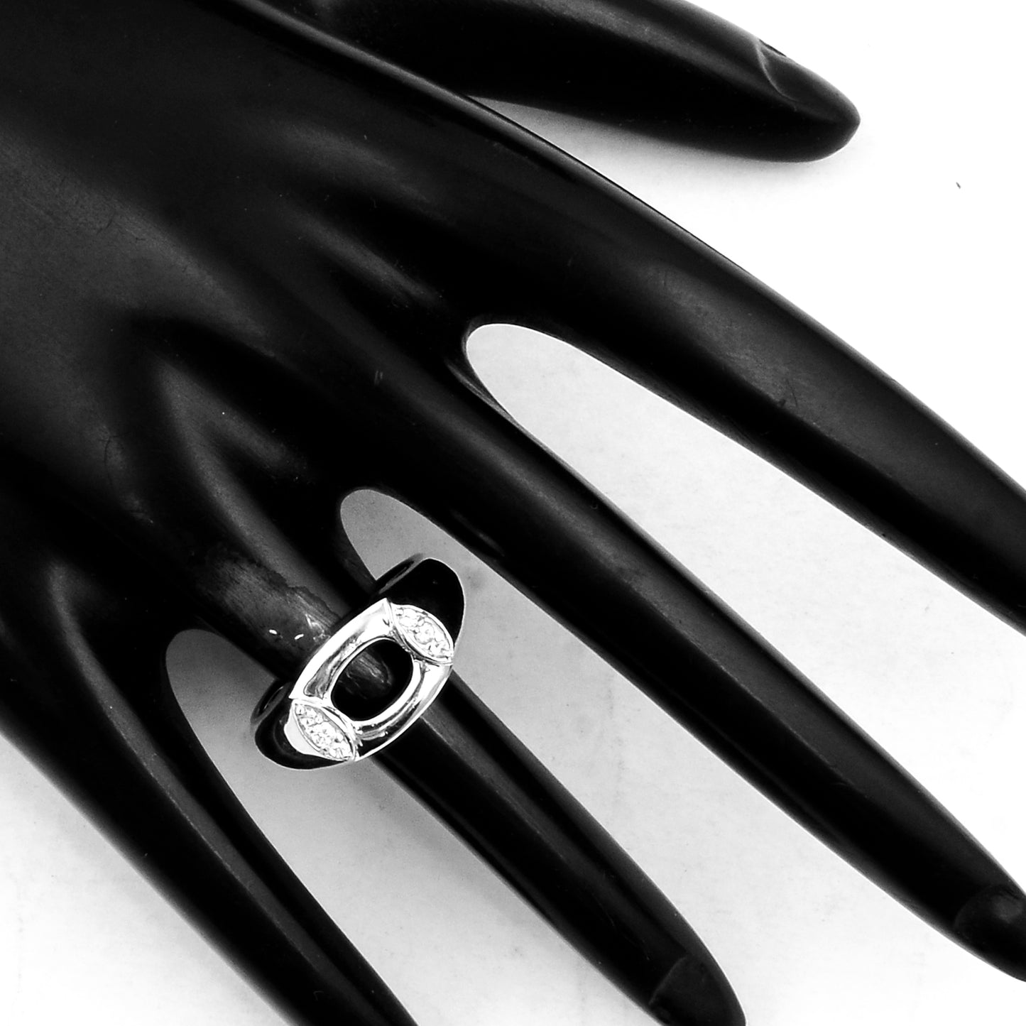 0.89 Ct Cubic Zirconia 925 Sterling Silver Ring