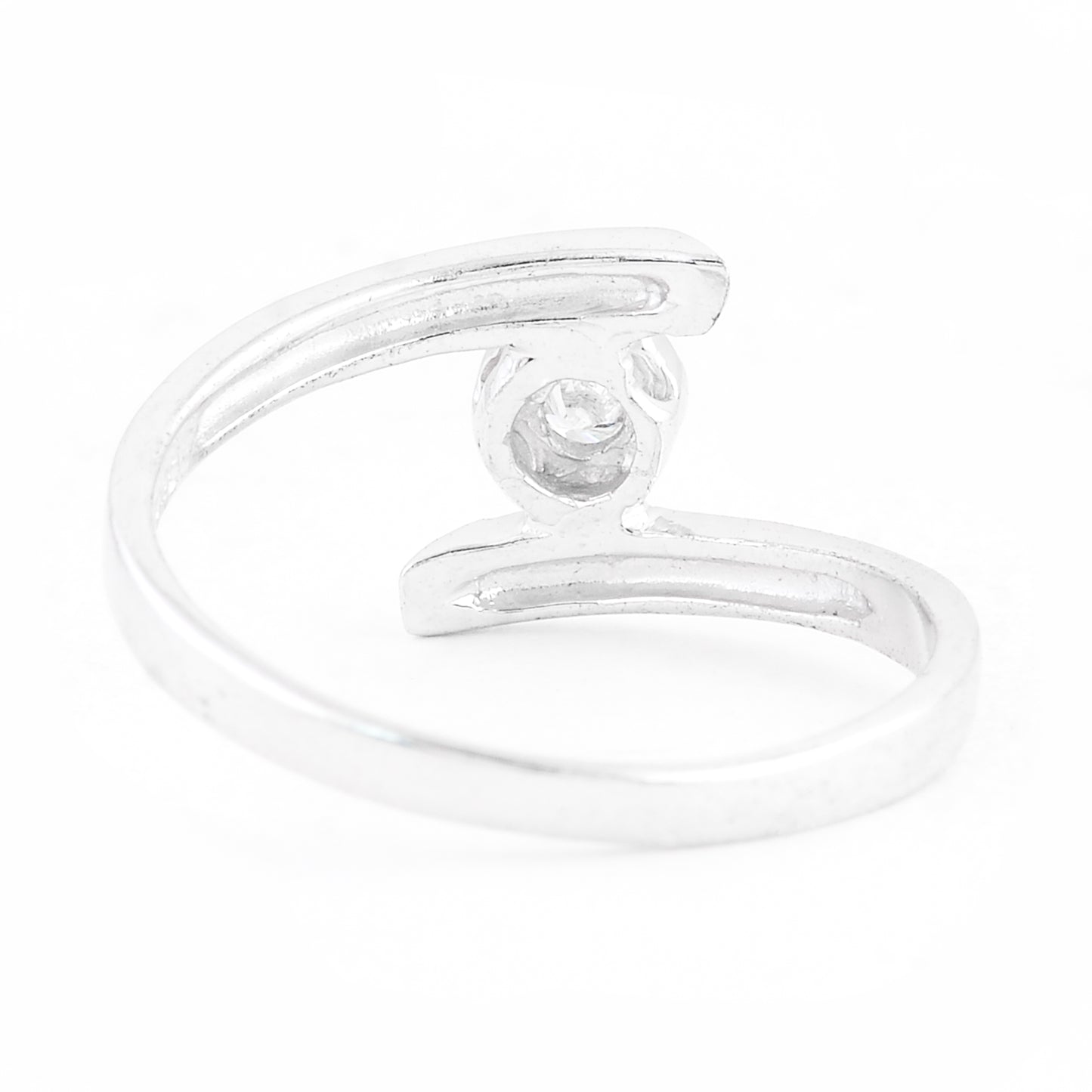 0.17 Ct Cubic Zirconia 925 Sterling Silver Ring