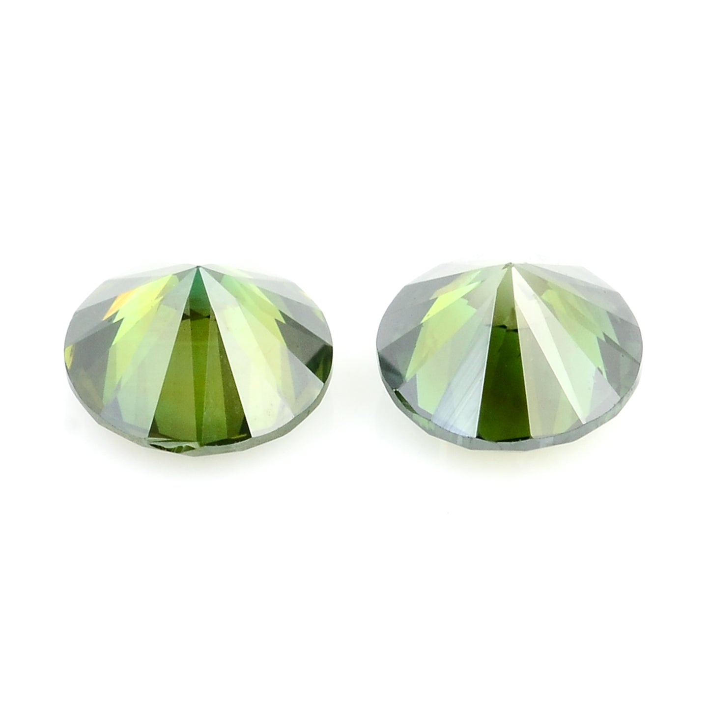 0.40 Green Diamond Round Loose Gemstone