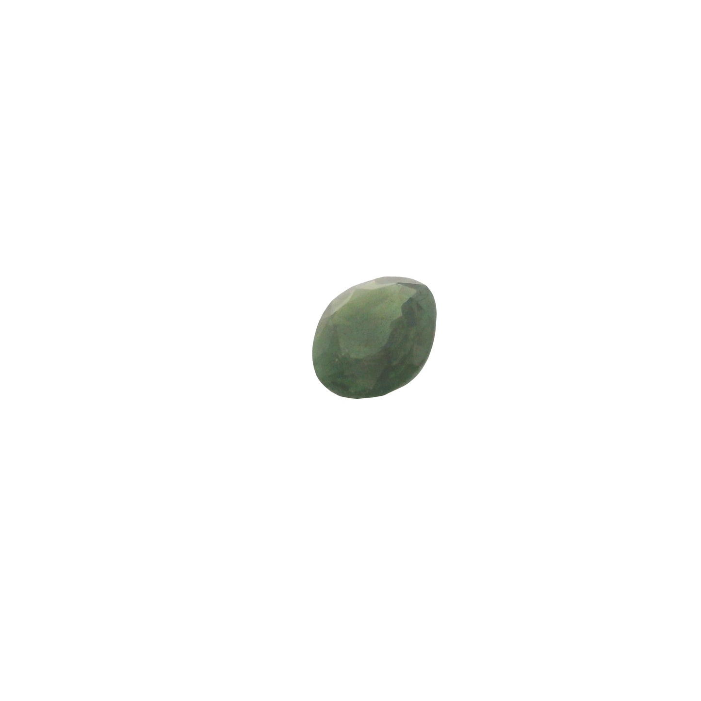 1.36 Green Sapphire Cushion Gemstone