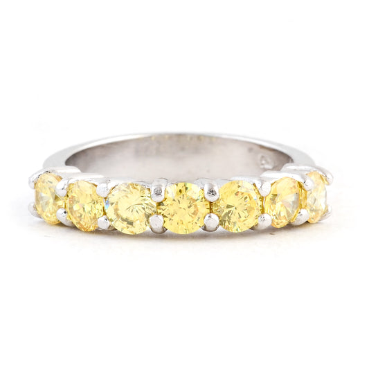 4.20 Ct Cubic Zirconia 925 Sterling Silver Ring