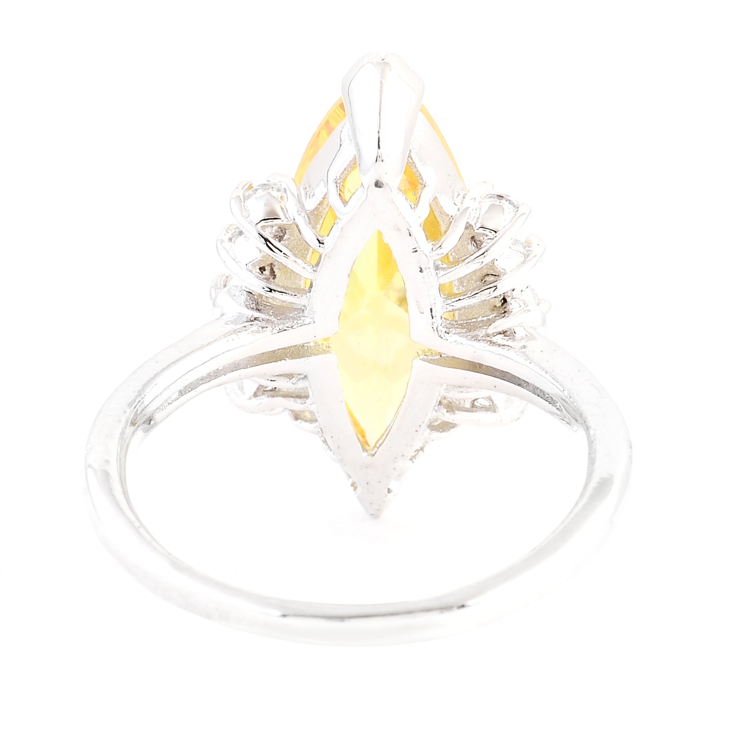 5.90 Ct Cubic Zirconia 925 Sterling Silver Ring