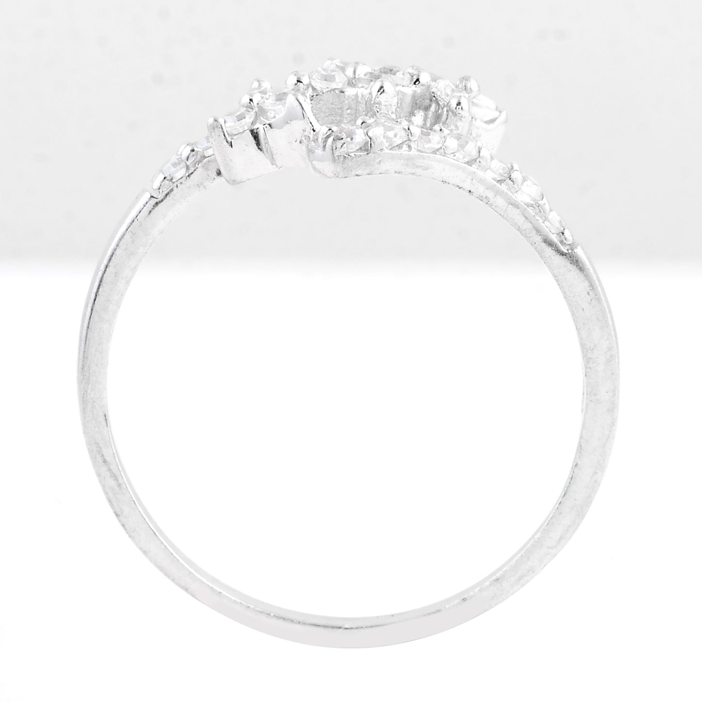 0.91 Ct Cubic Zirconia 925 Sterling Silver Ring